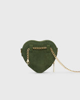 Mini Heart Bag Olive