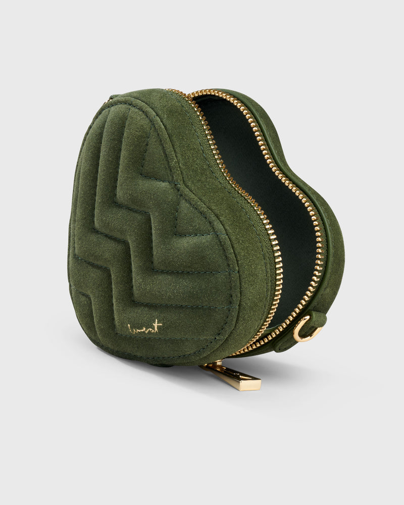 Mini Heart Bag Olive