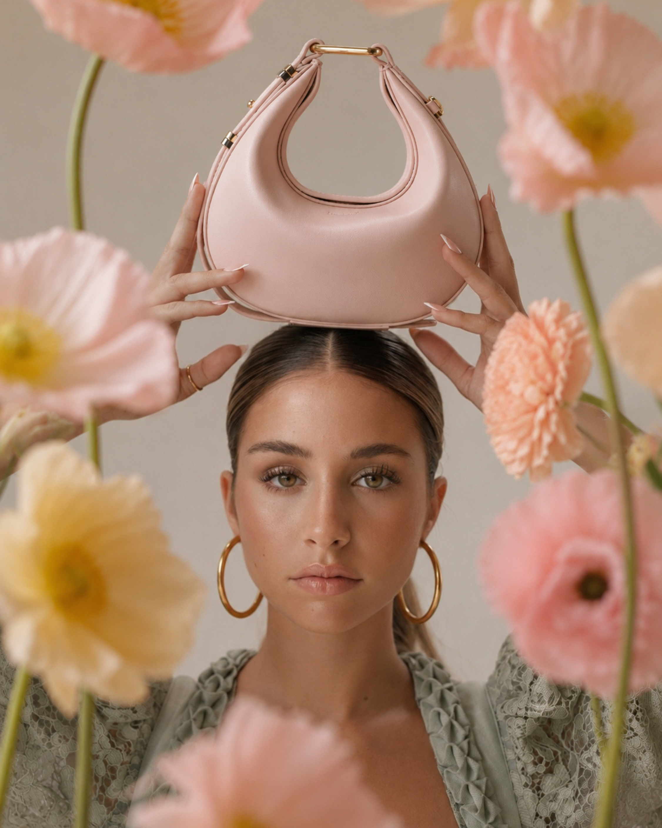 Mini Halfmoon Bag Rosé