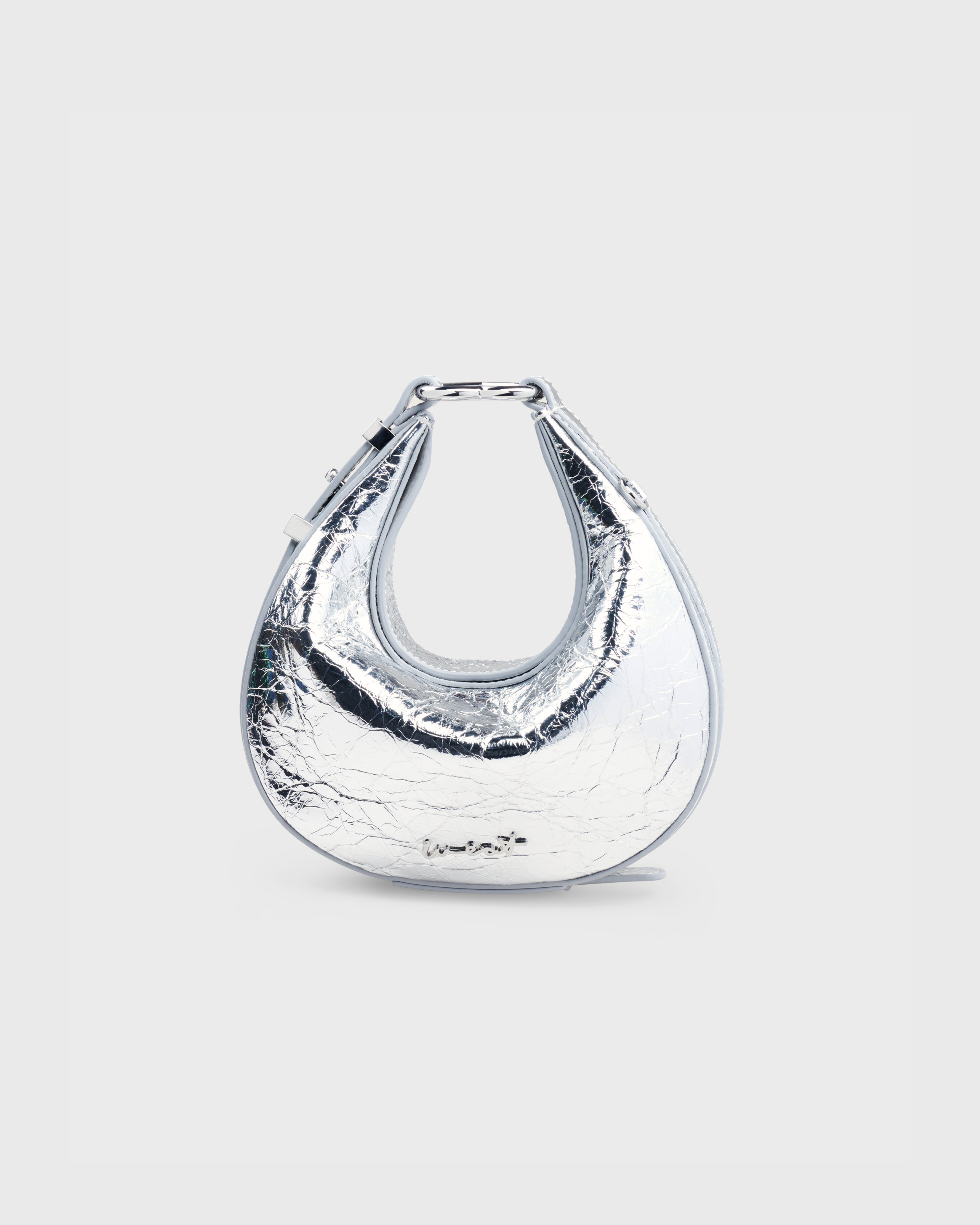 Mini Halfmoon Bag Silver