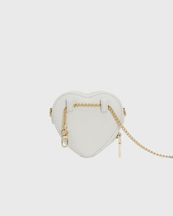 Mini Heart Bag Coconut