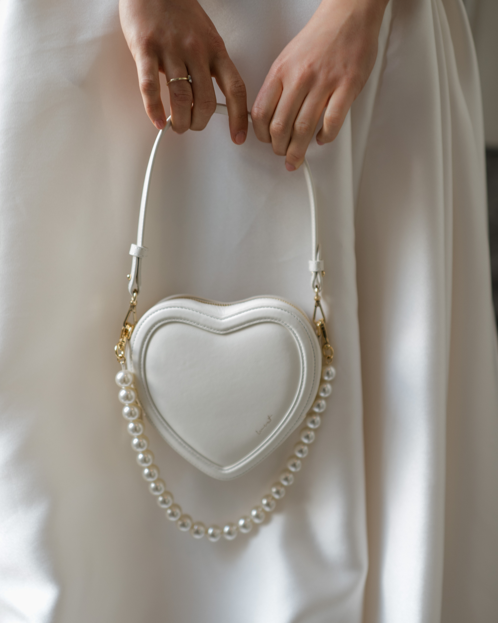 Big Heart Bag Ivory