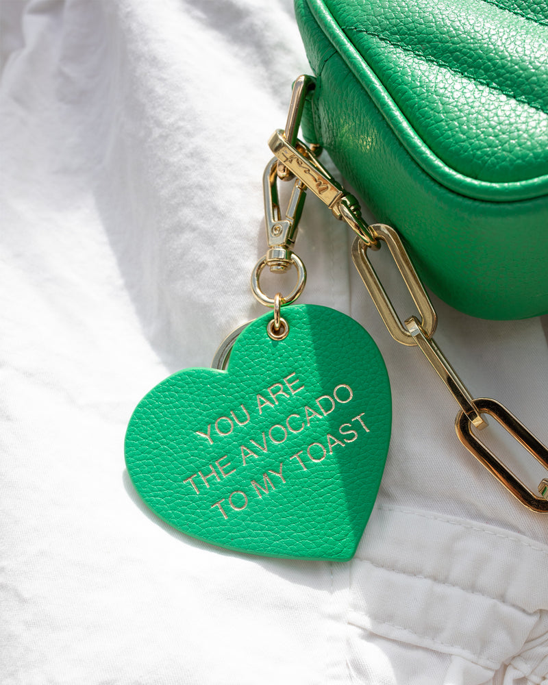 Heart Charm - Avo