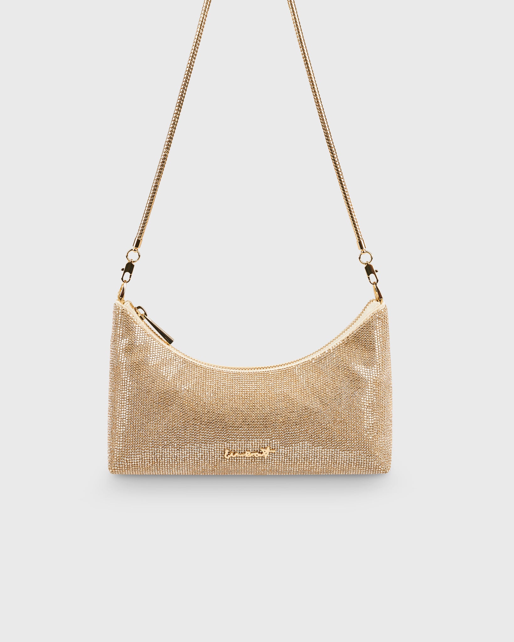 Baguette Bag Crystal Champagne
