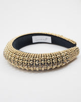 Headband Beaded Gold