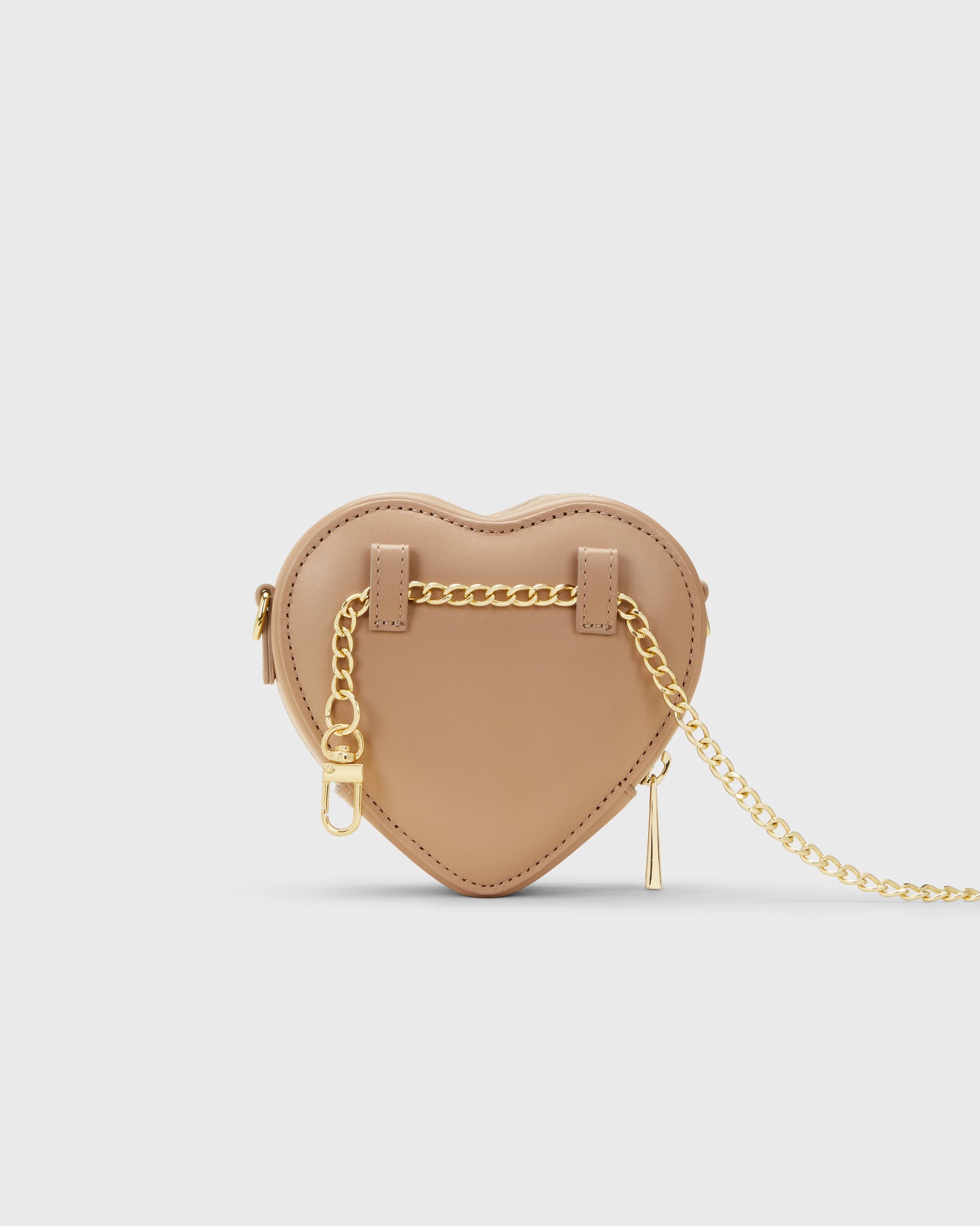 Mini Heart Bag Almond