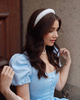 Headband Shiny White