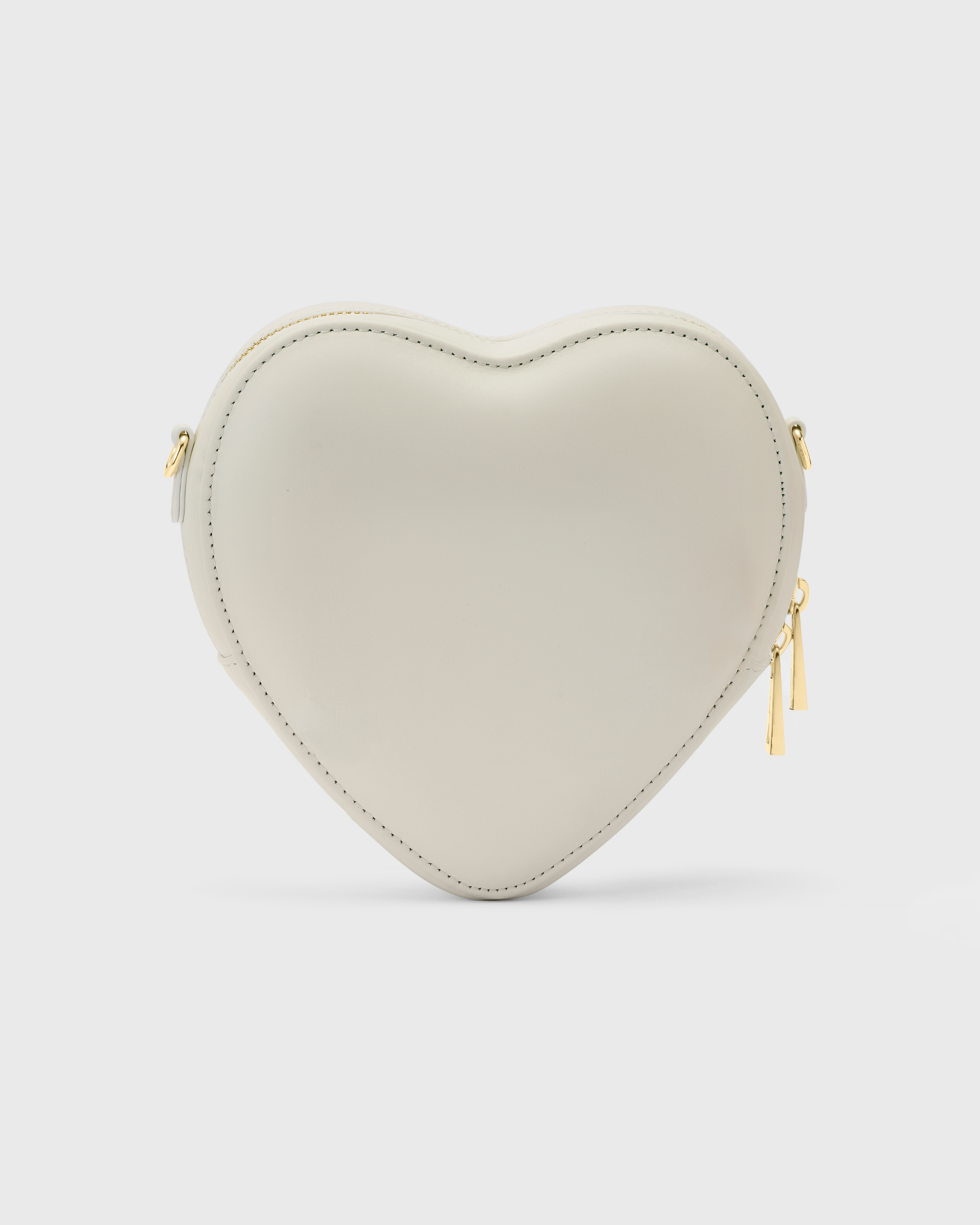 Big Heart Bag Ivory - Gold