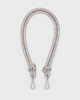 Knot Strap Crystal - Silver