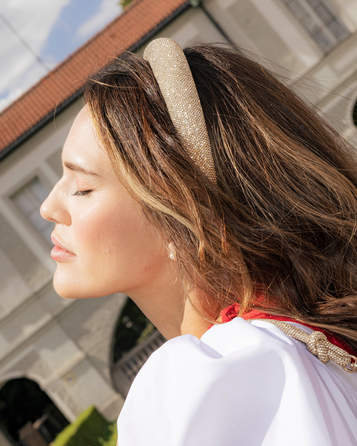Headband Crystal Grande Champagne