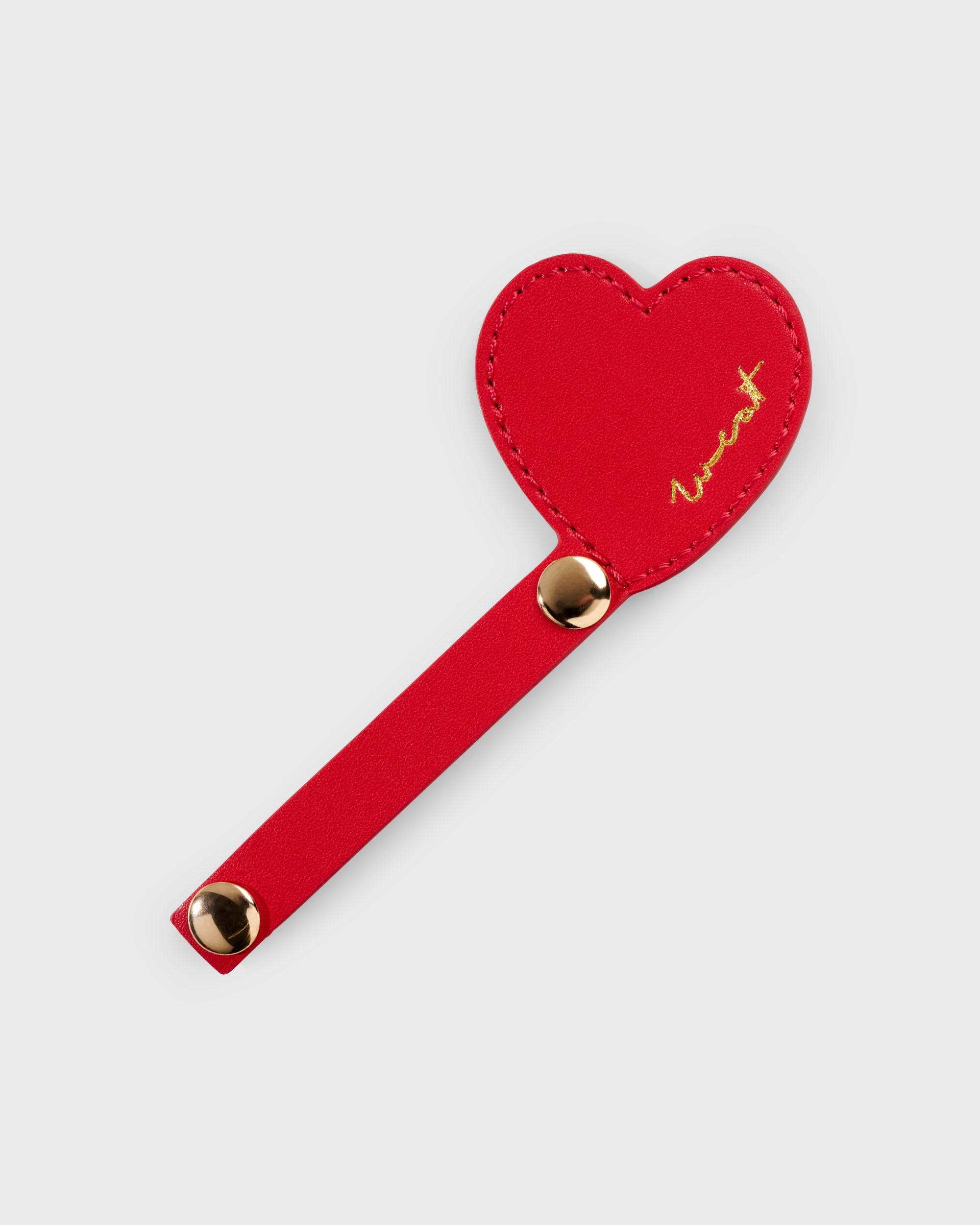 Heart Tag Red
