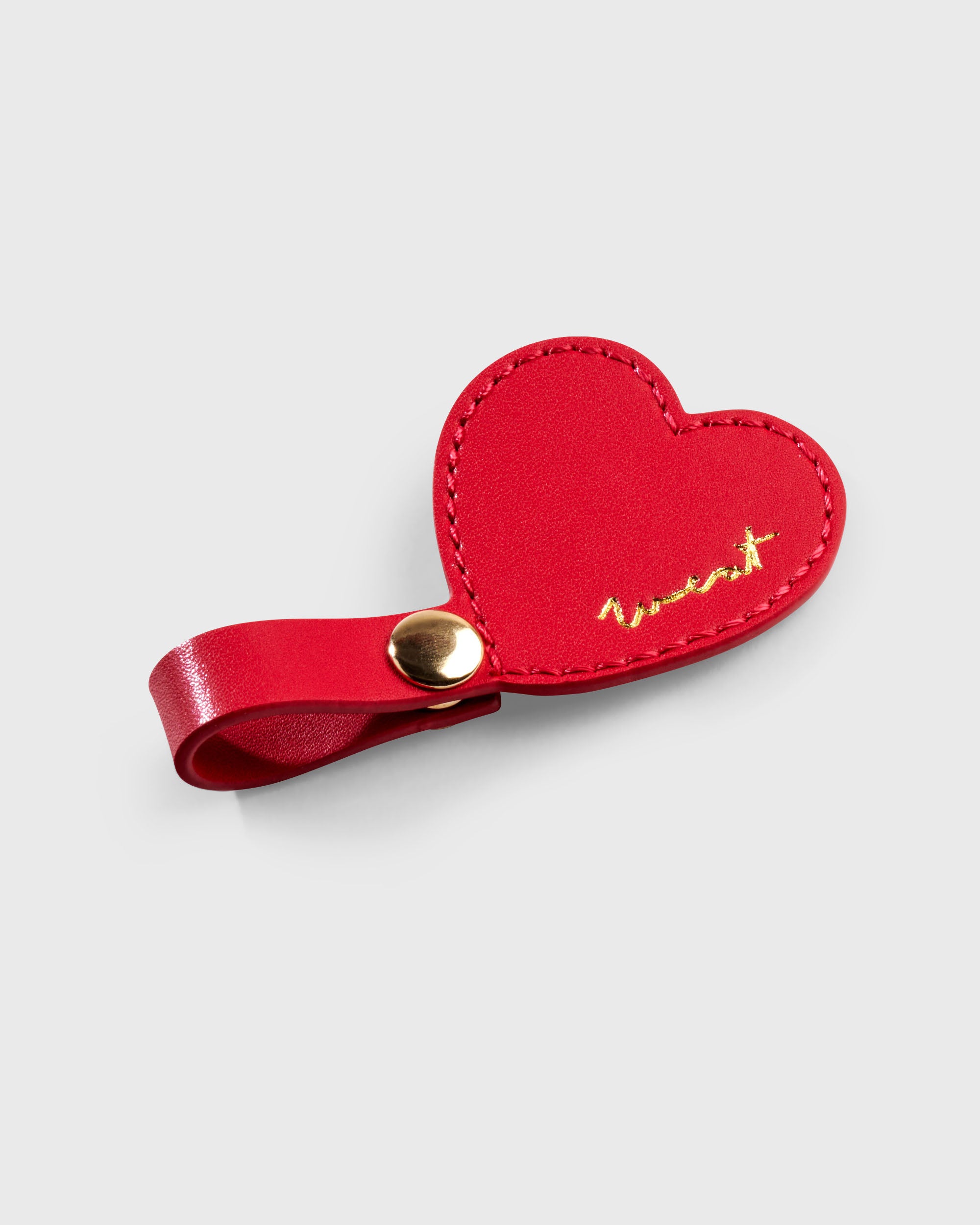 Heart Tag Red