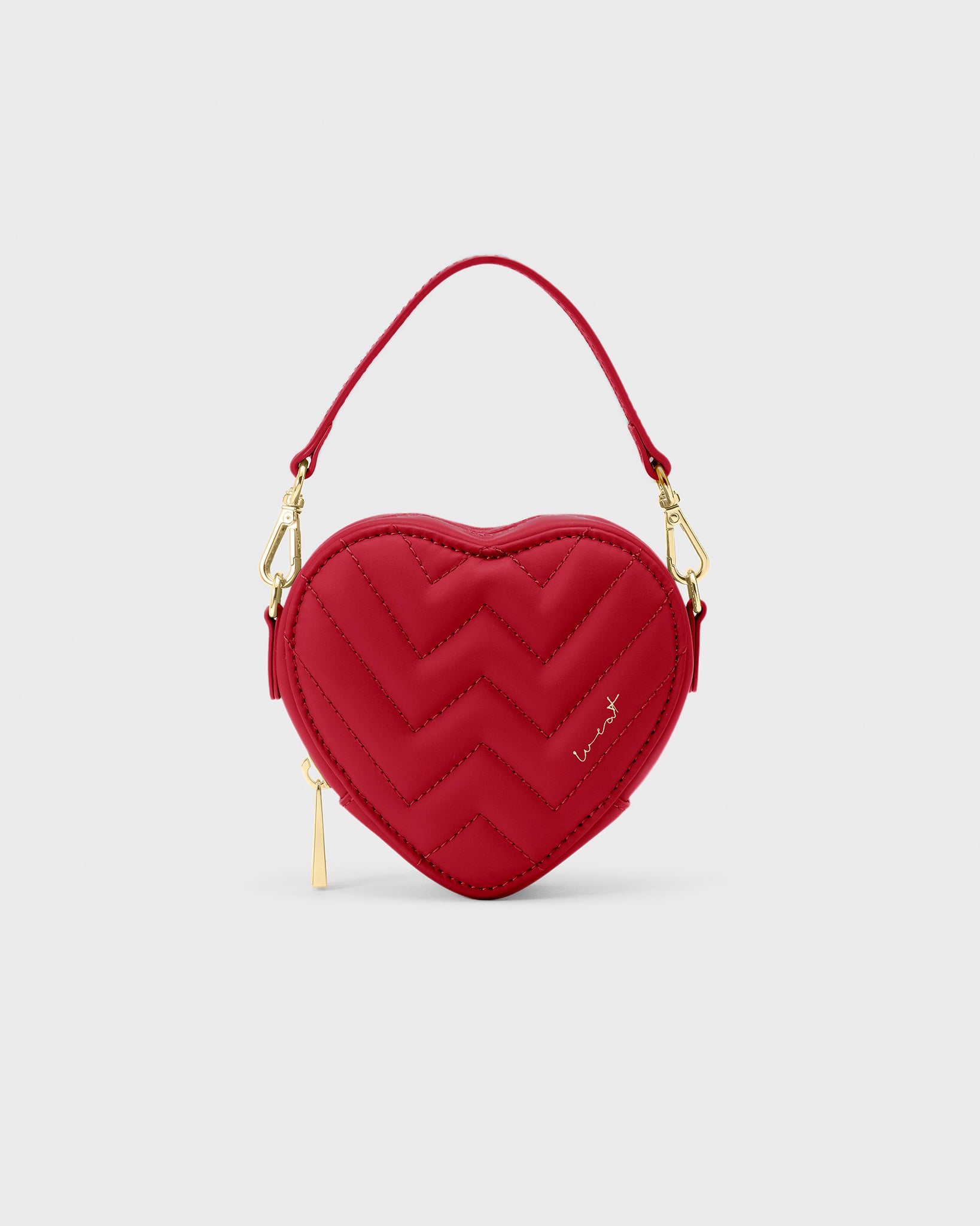 Mini Heart Bag Cherry