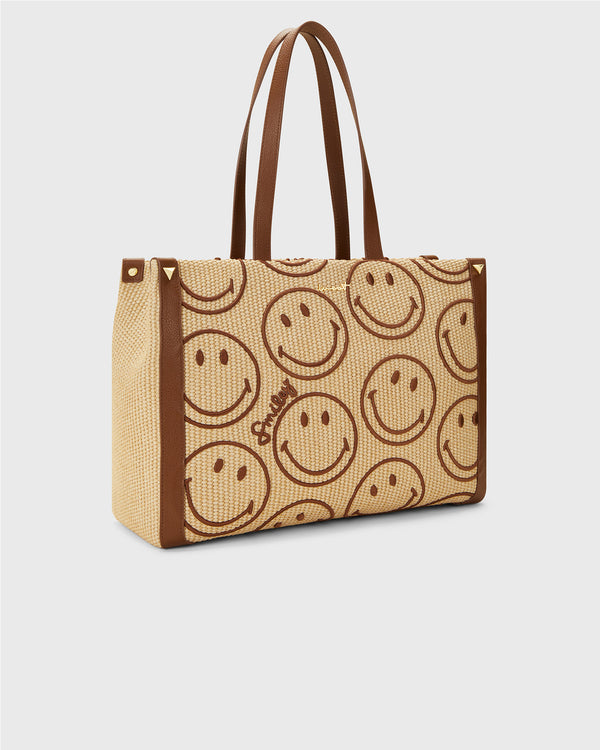 Tote Raffia Smiley®