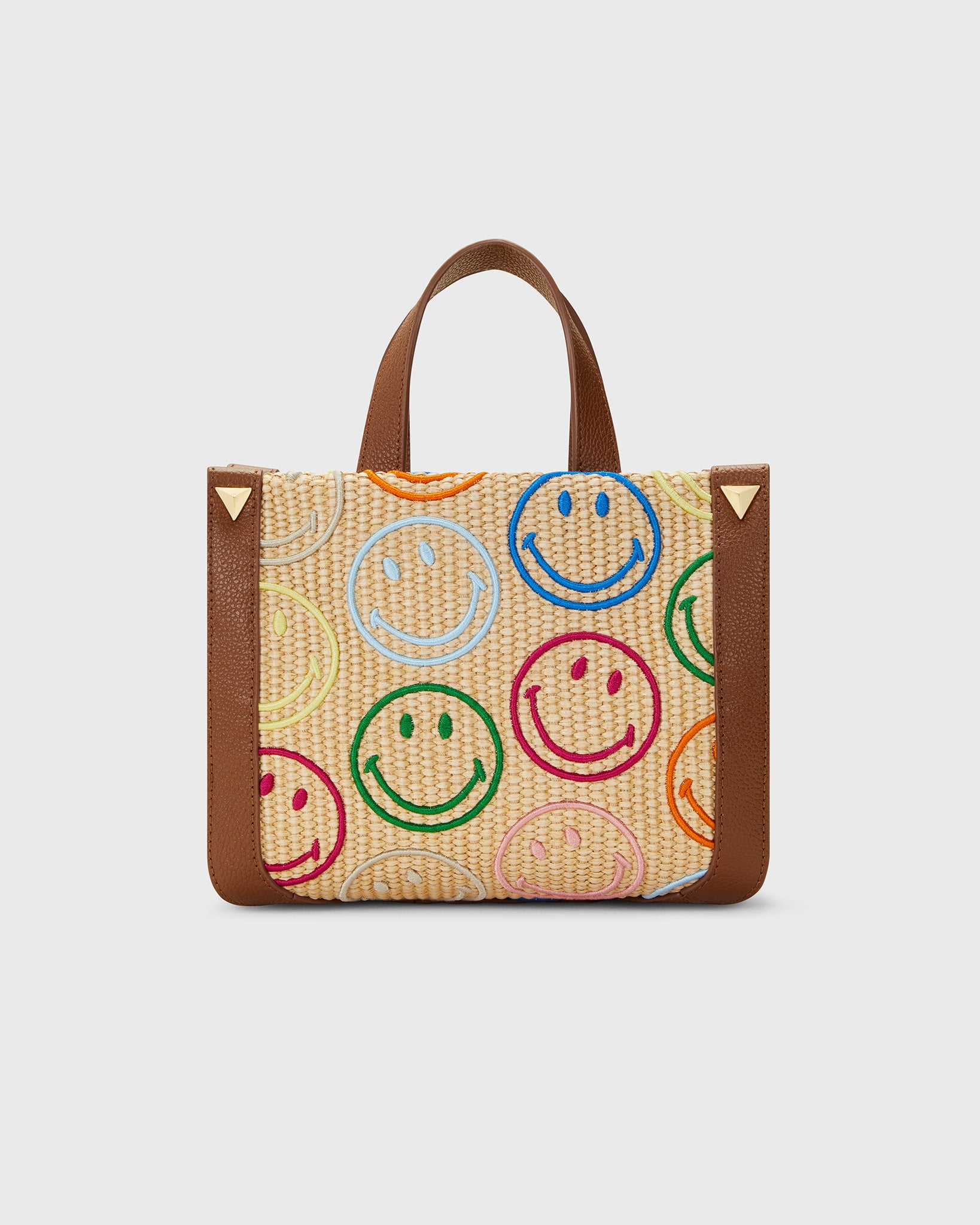 Mini Tote Raffia Smiley®