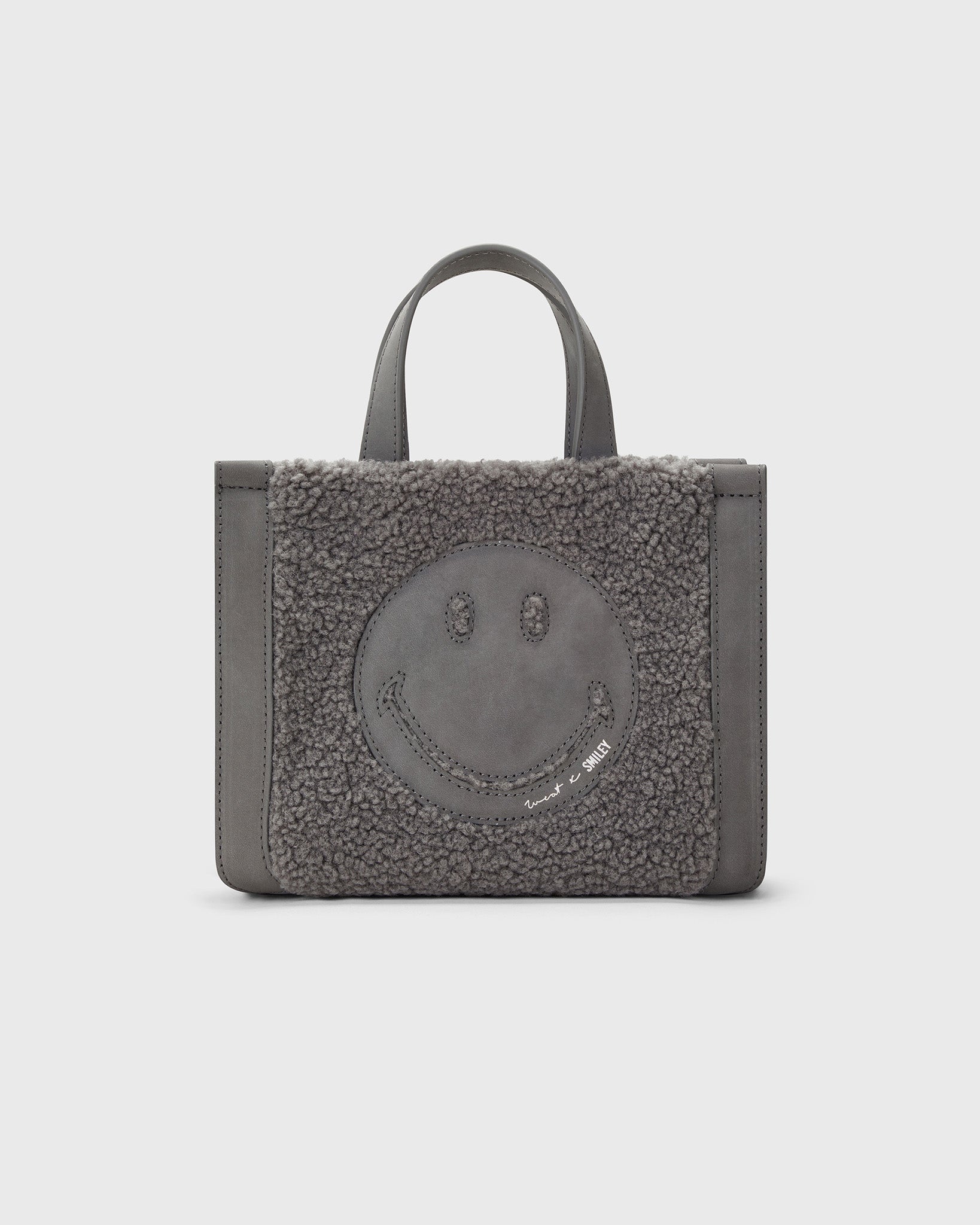 Mini Tote Smiley® Grey