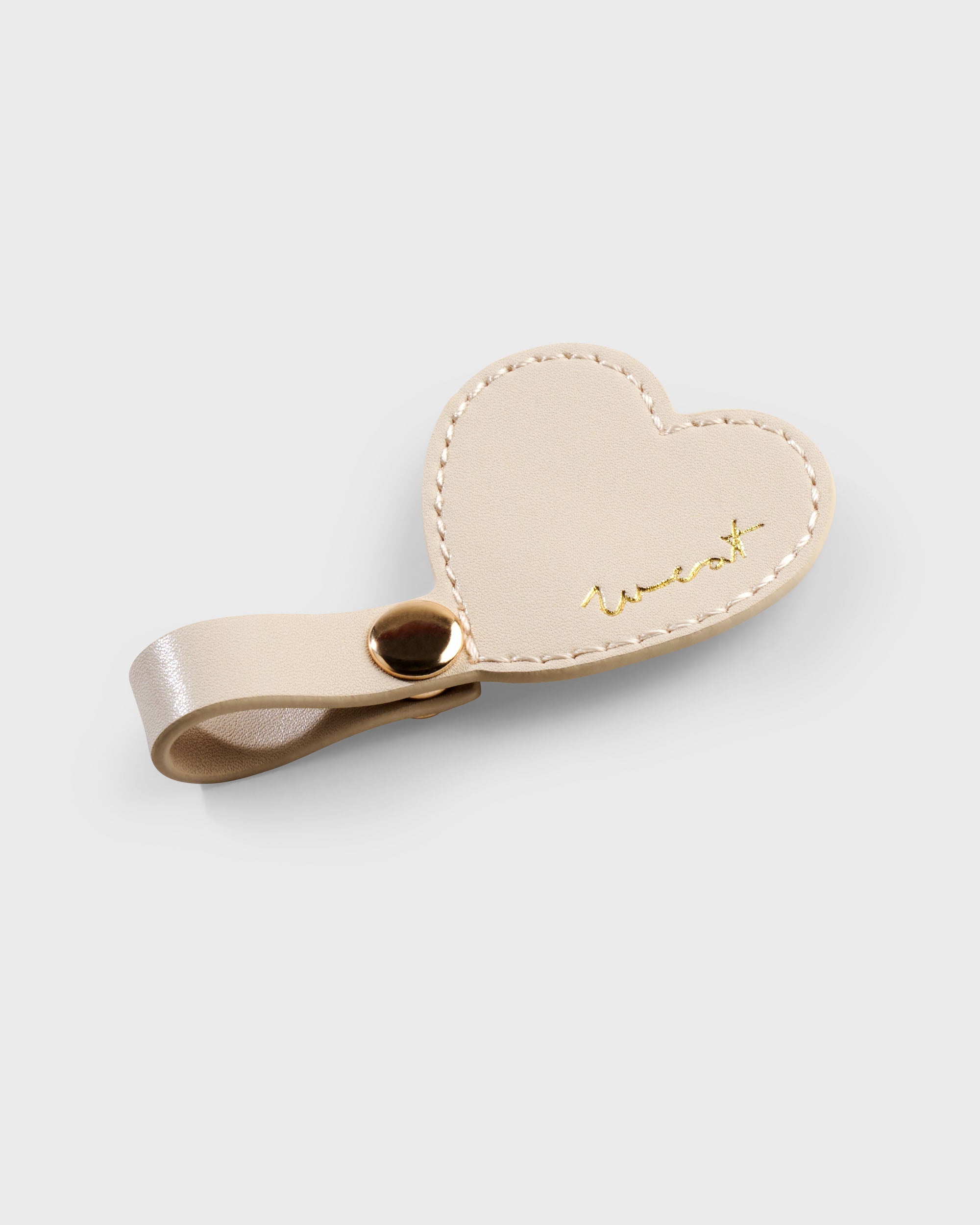 Heart Tag Taupe