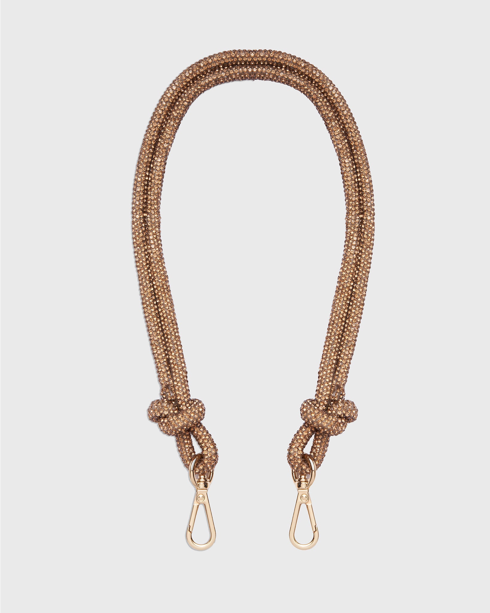Knot Strap Crystal Gold