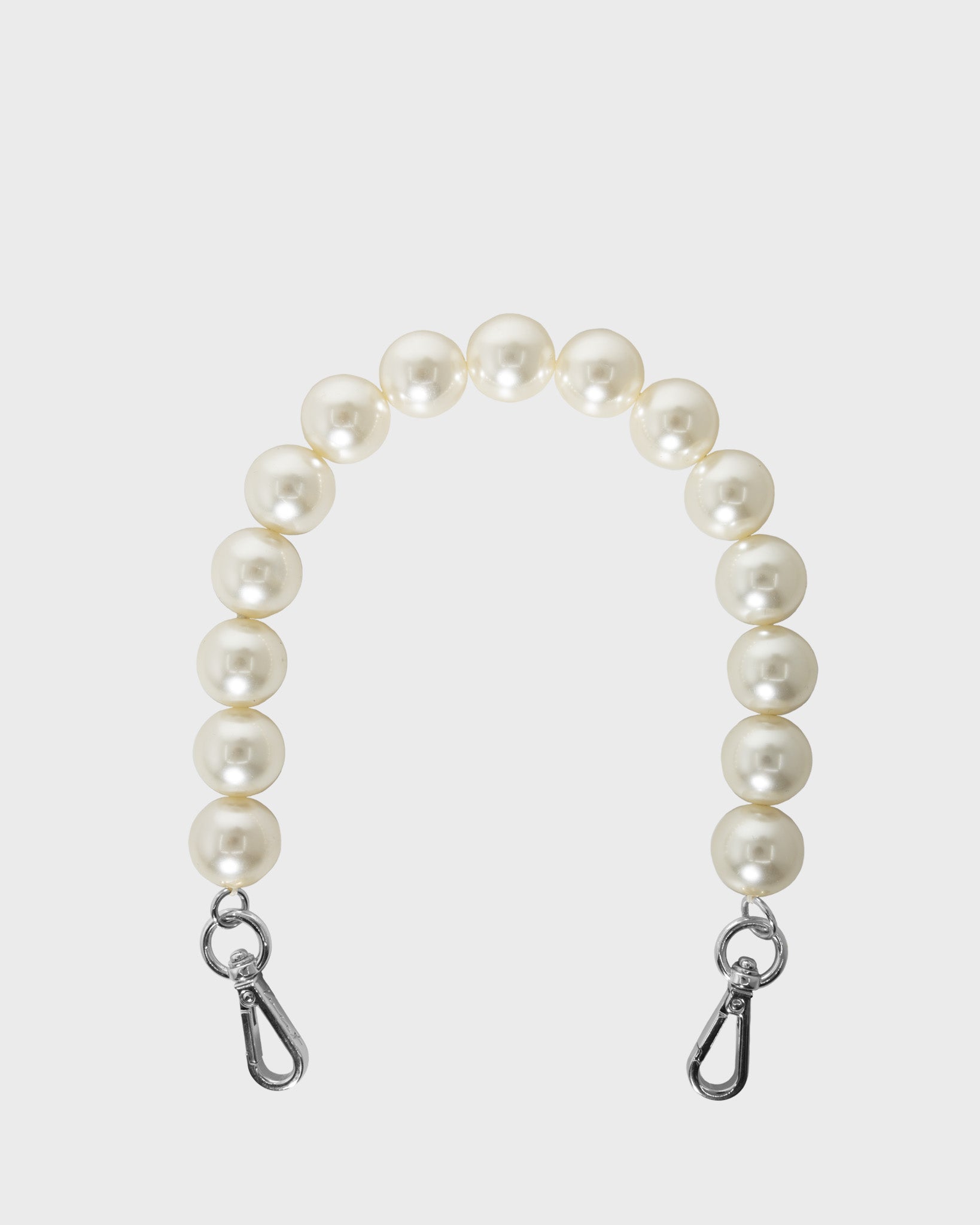 Pearl Strap Silver Short