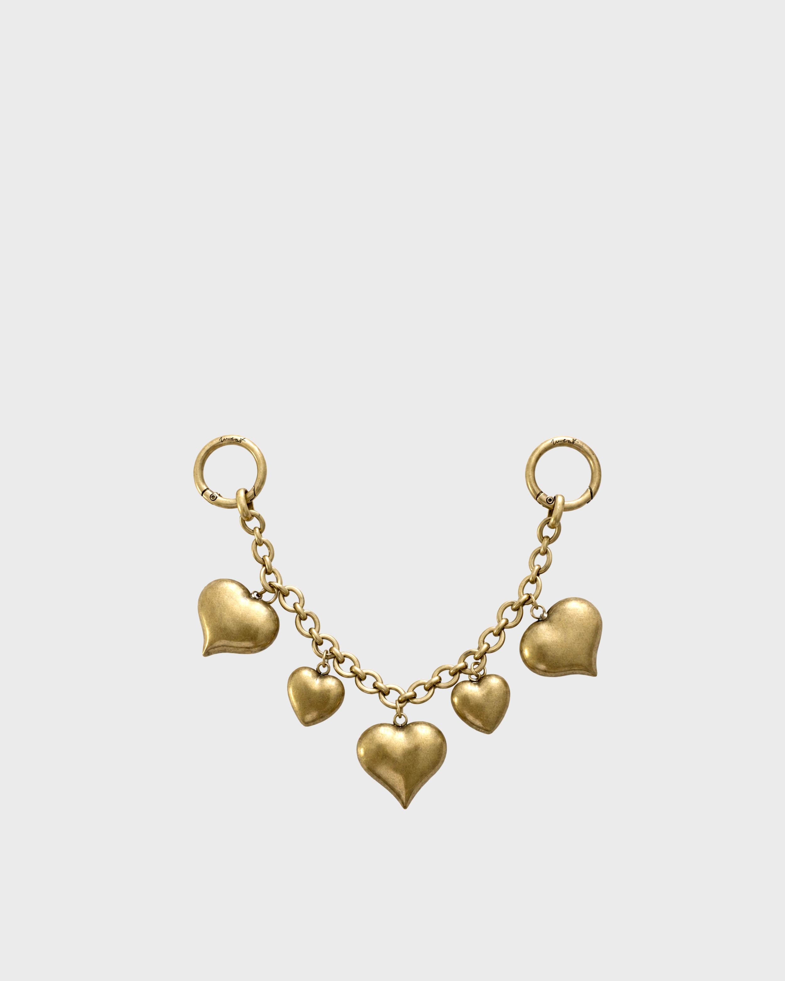 Charivari Heart Short Gold Antique