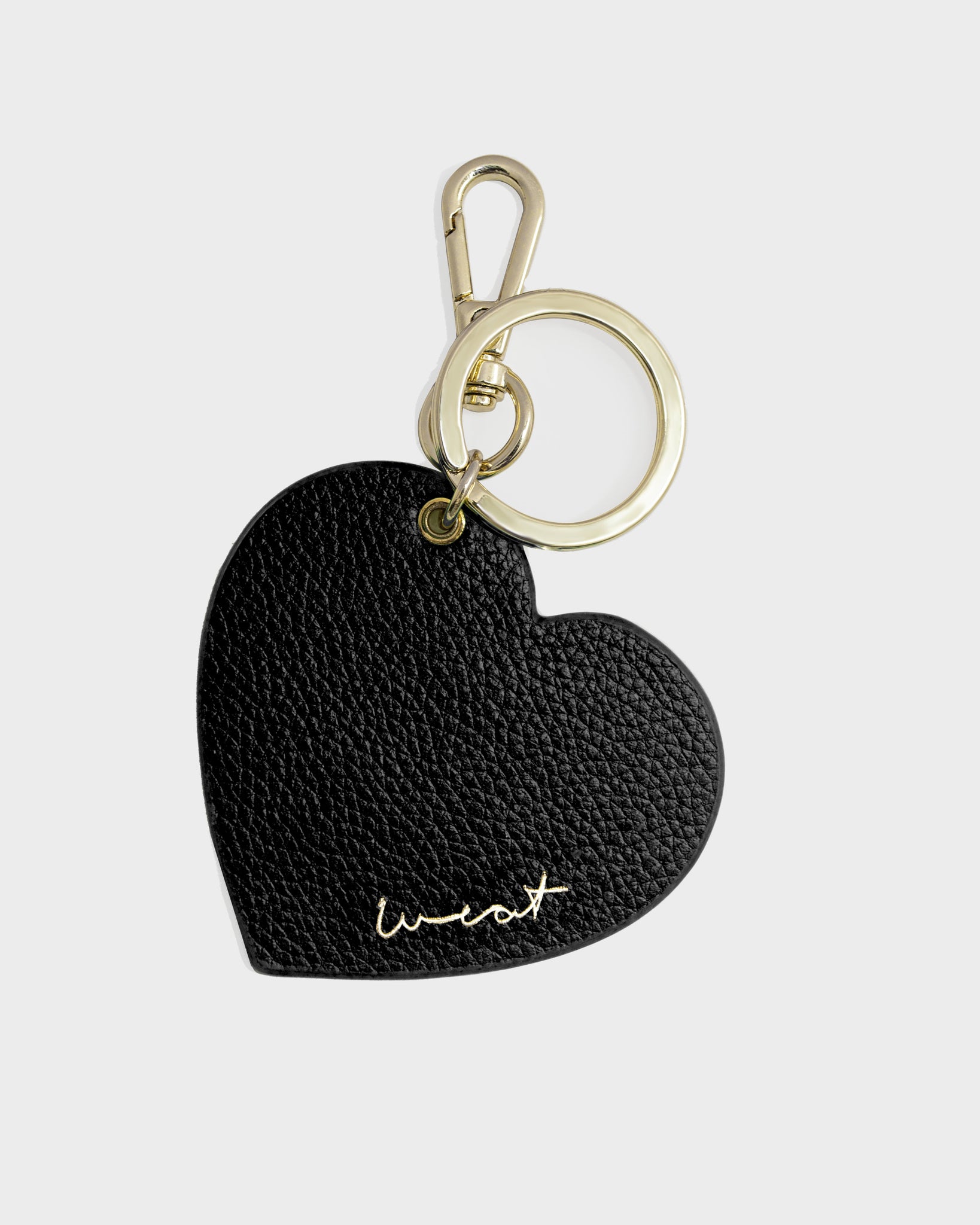 Heart Charm - Black
