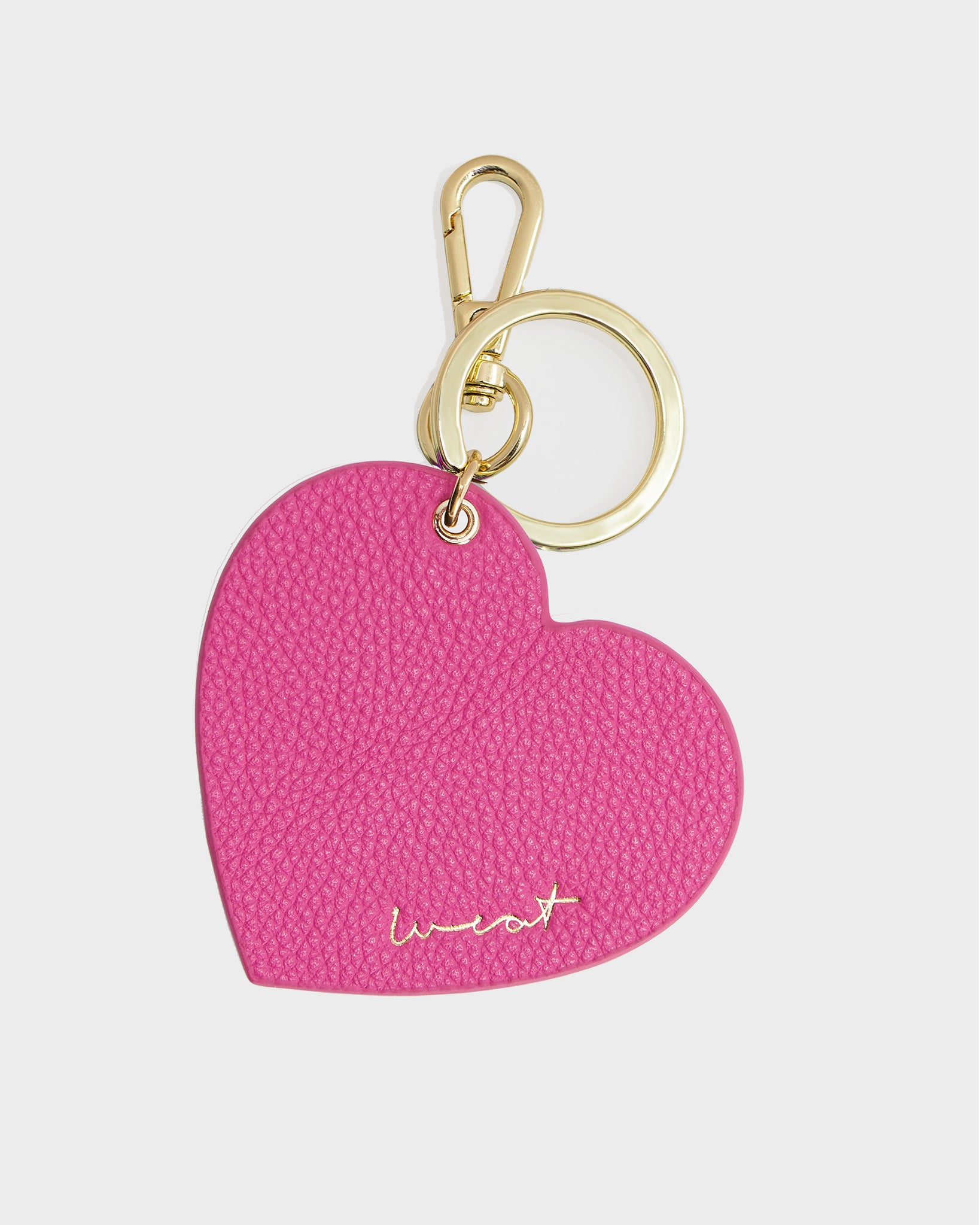 Heart Charm - Berry