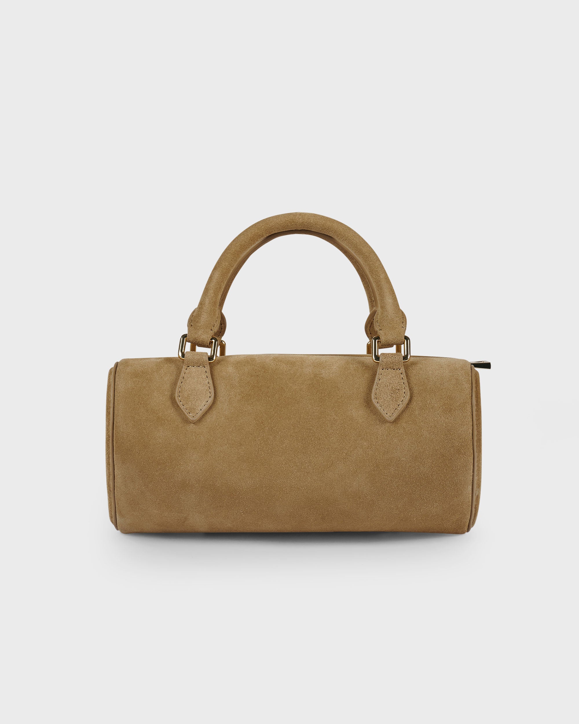 Barrel Heart Bag Camel