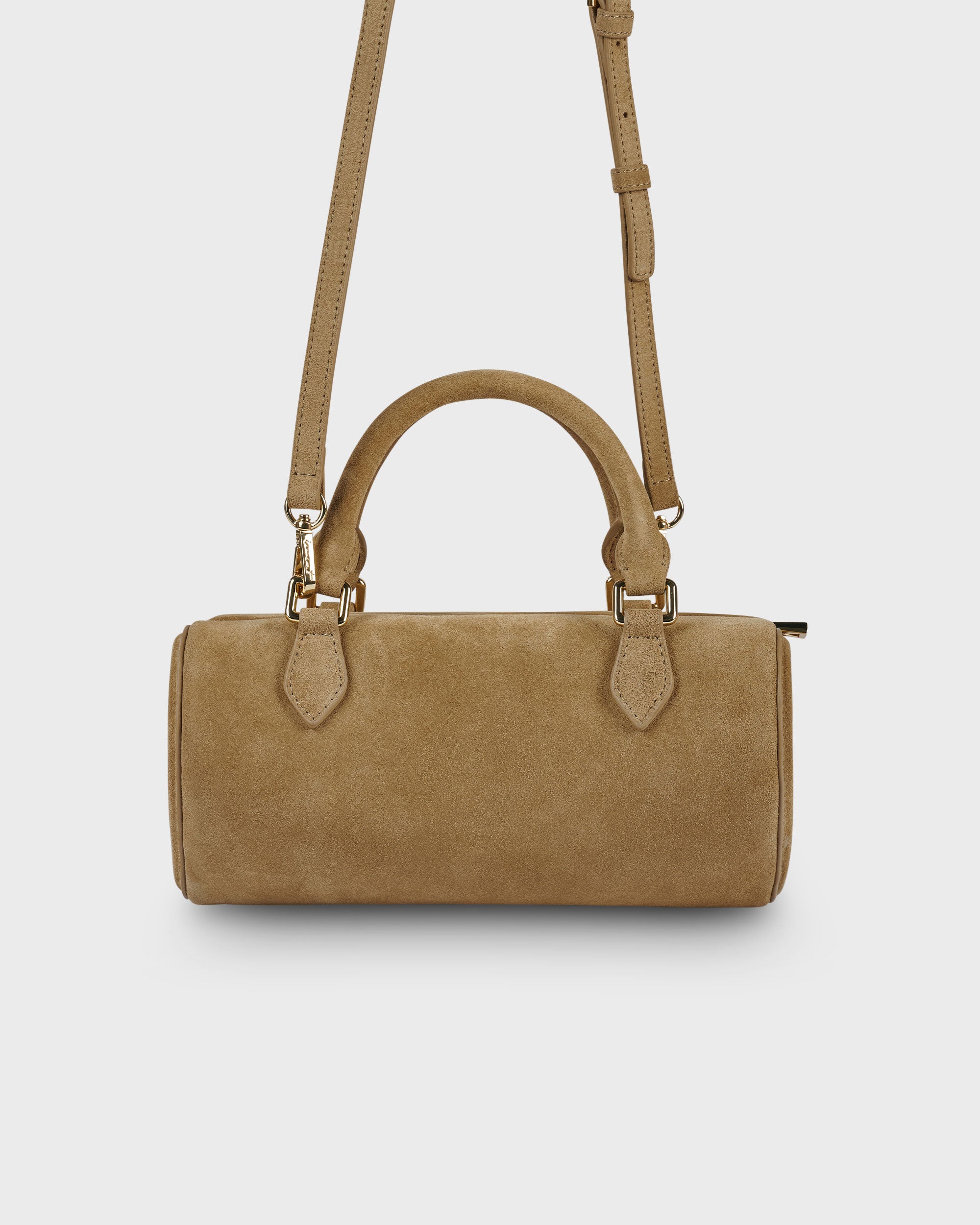 Barrel Heart Bag Camel
