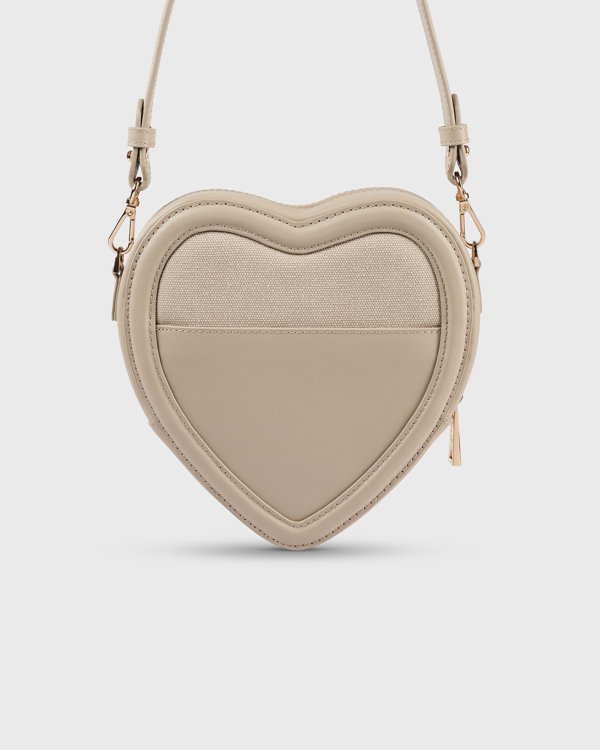 Big Heart Bag Embroidery Clay