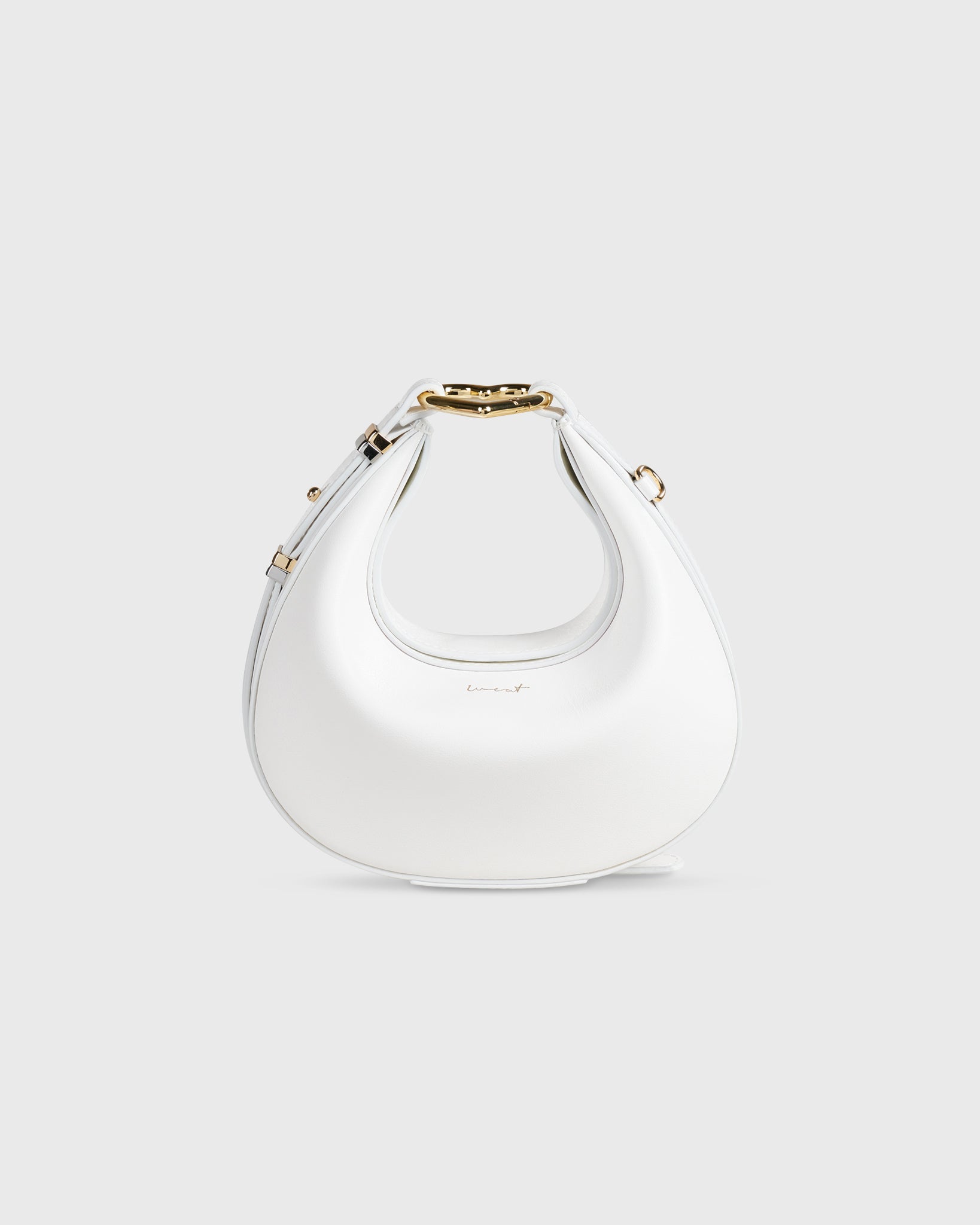 Mini Halfmoon Bag White