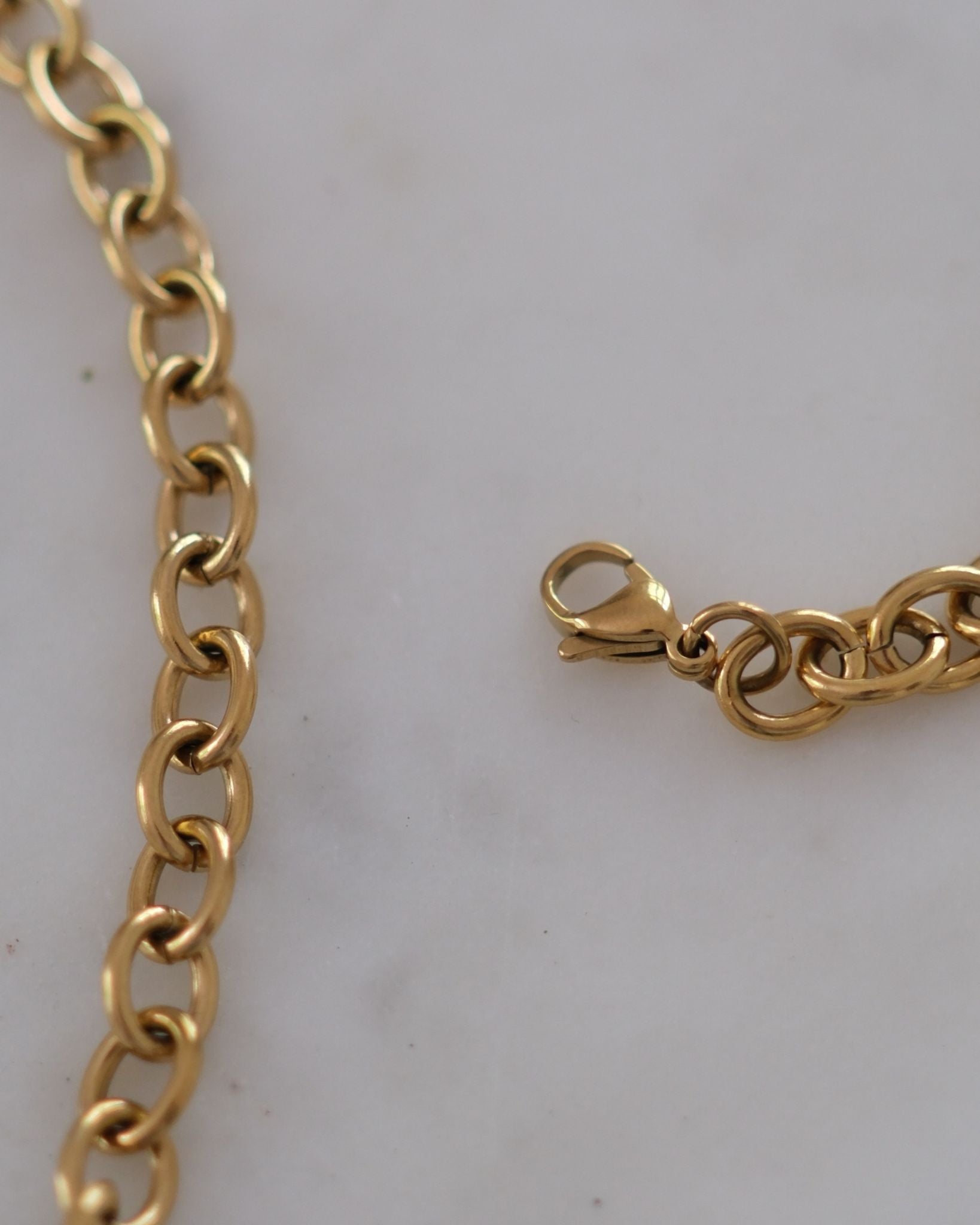 Gold Heart Chain Belt