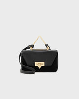 Toast Black Suede Gold