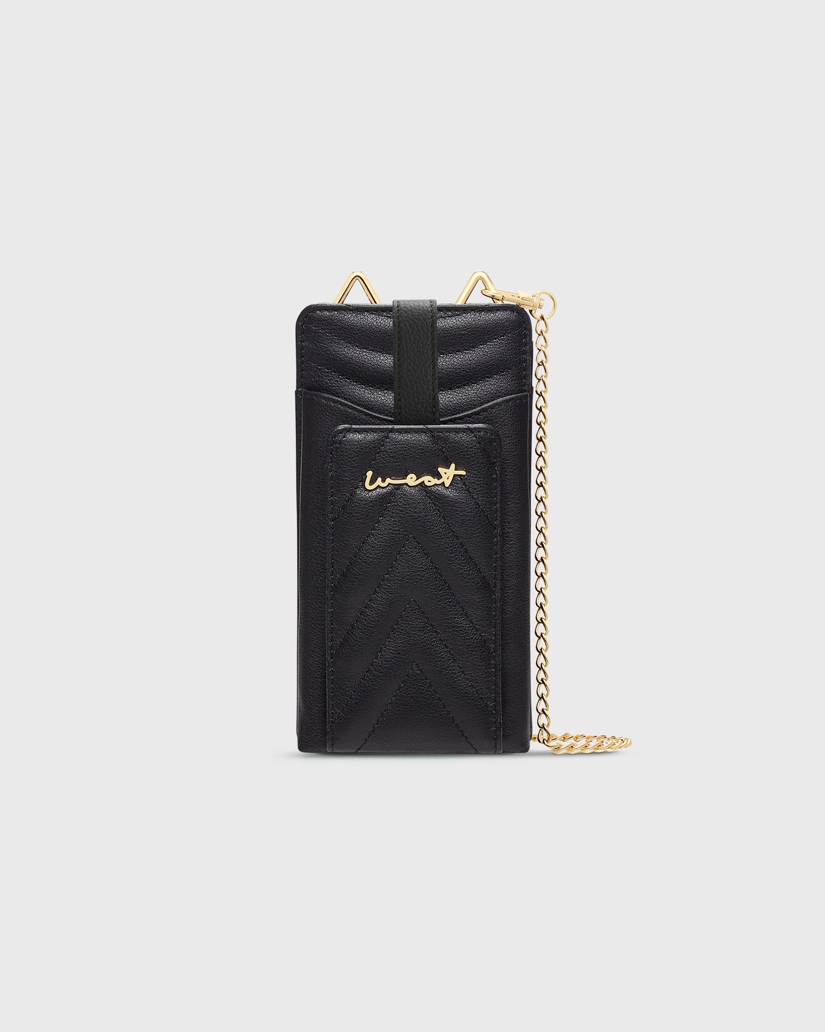 Phone Wallet Black Gold