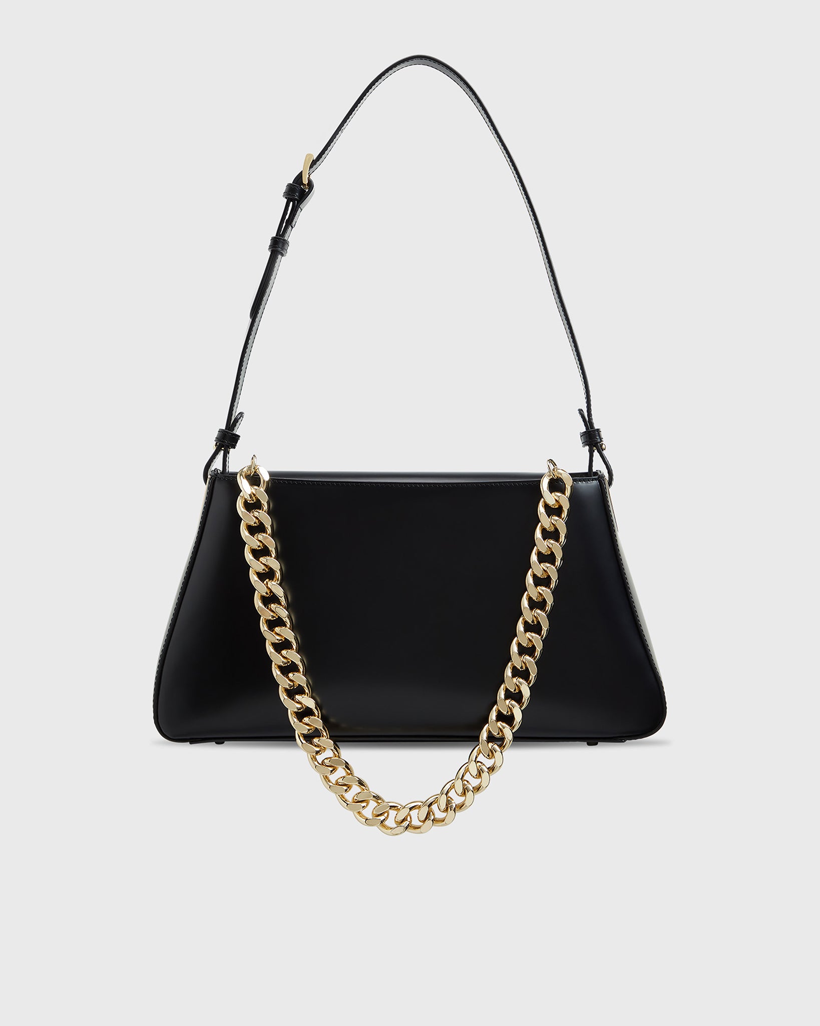 Big Rio Shoulder Bag Black Gold