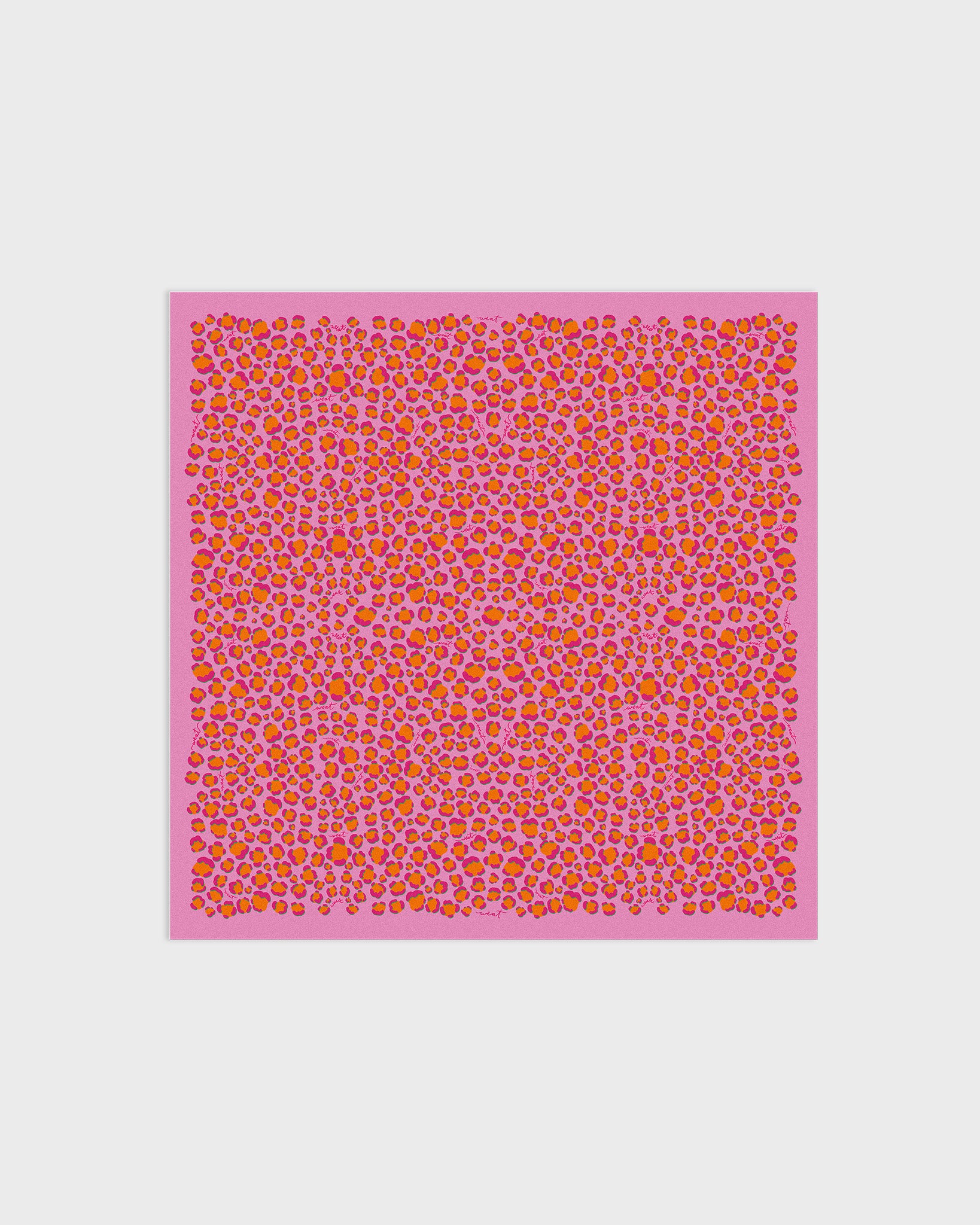 Scarf Silk Leo Pink