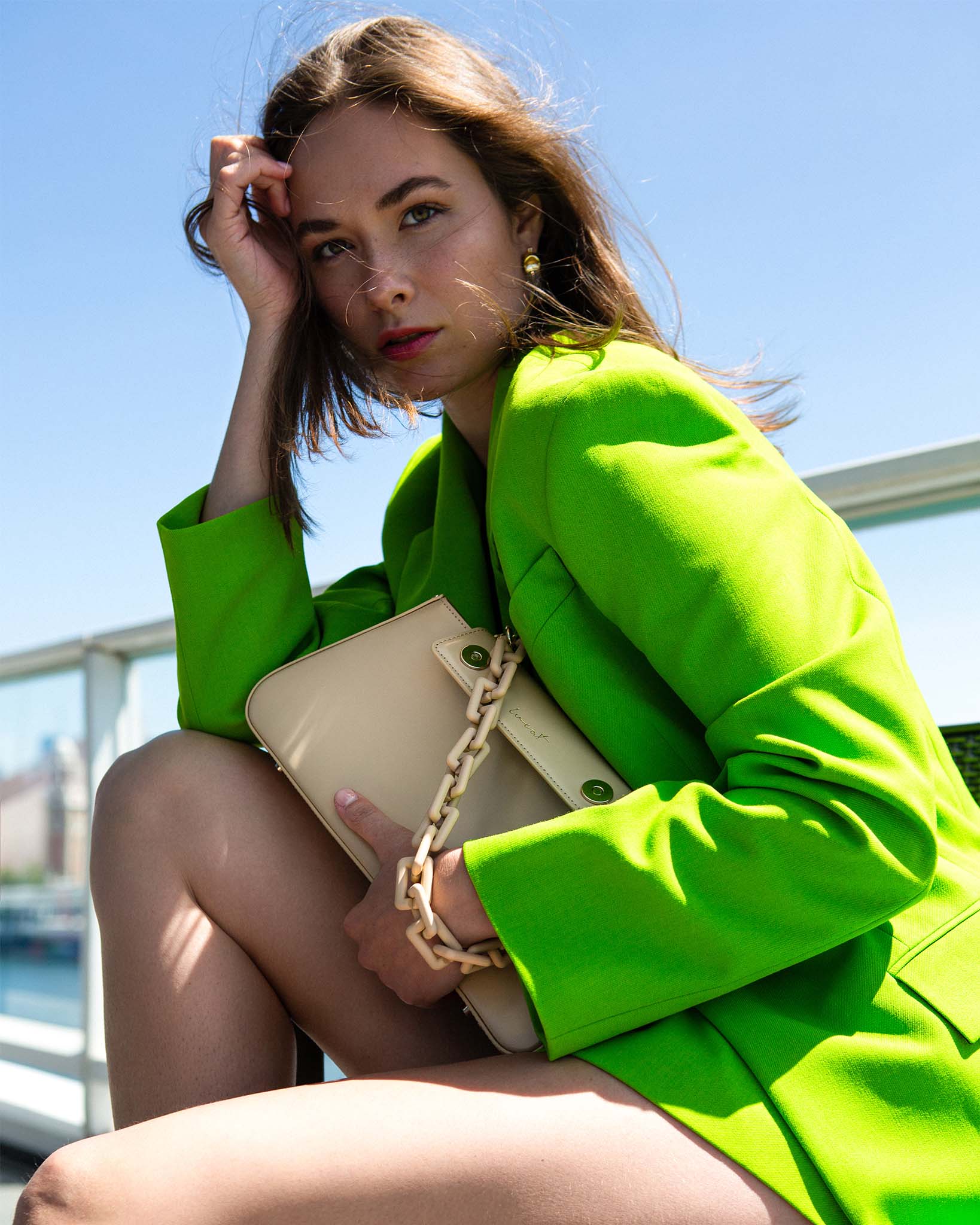 Rio Shoulder Bag Latte