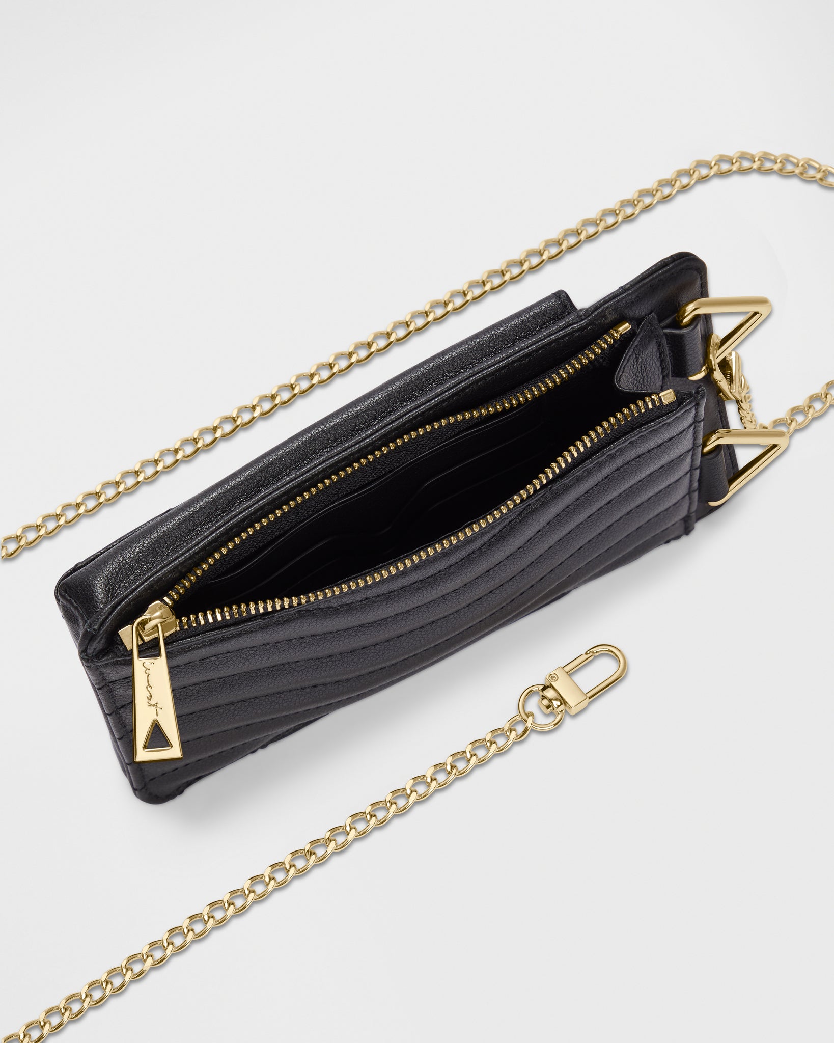 Phone Wallet Black Gold