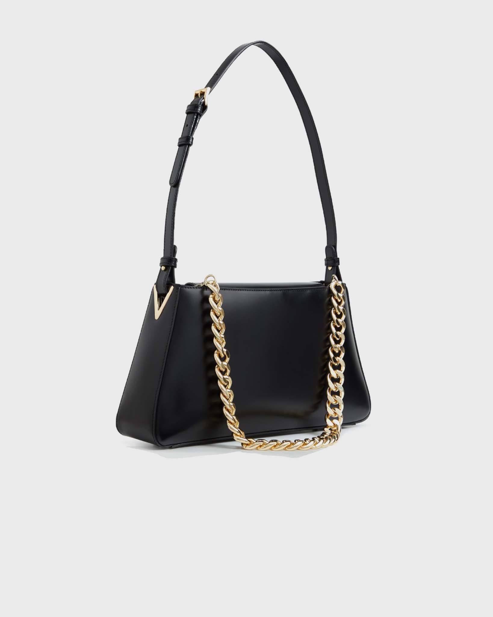 Big Rio Shoulder Bag Black Gold