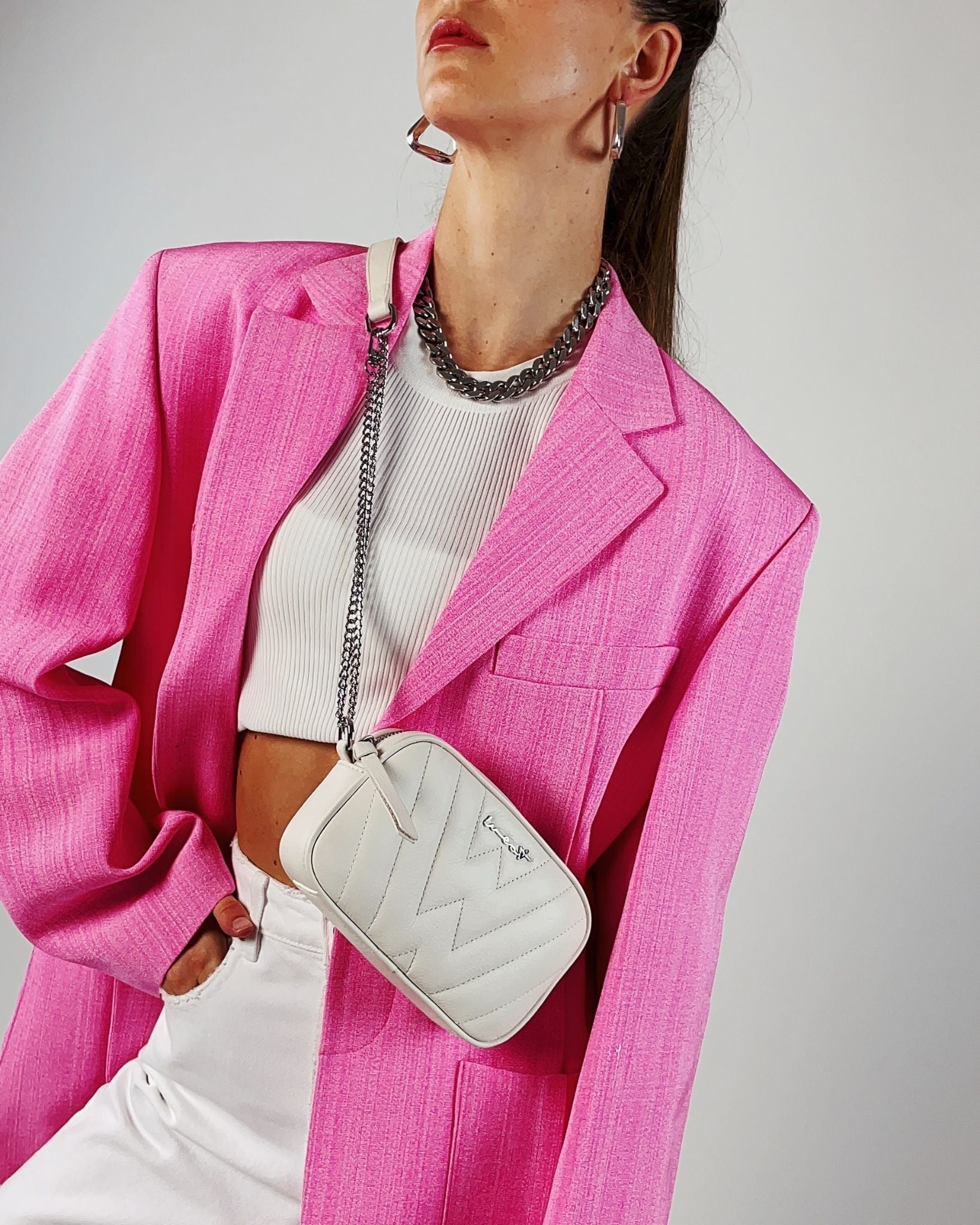 Belt Bag Tofu Silver