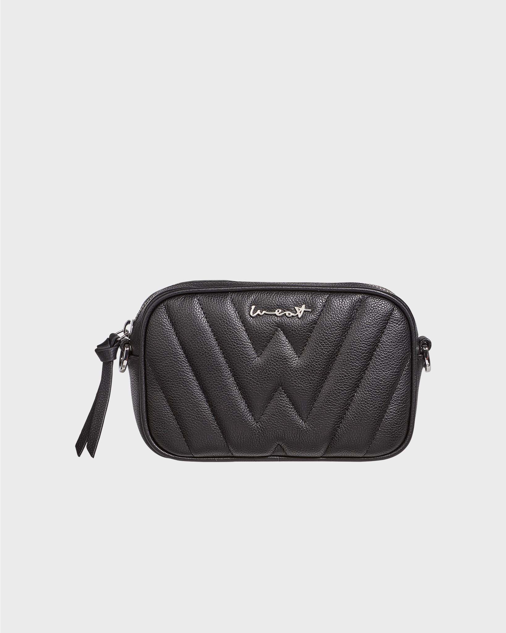 Belt Bag Black Silver