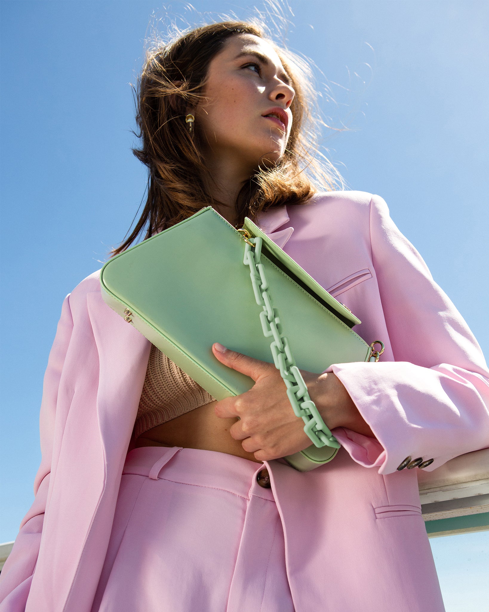 Rio Shoulder Bag Matcha