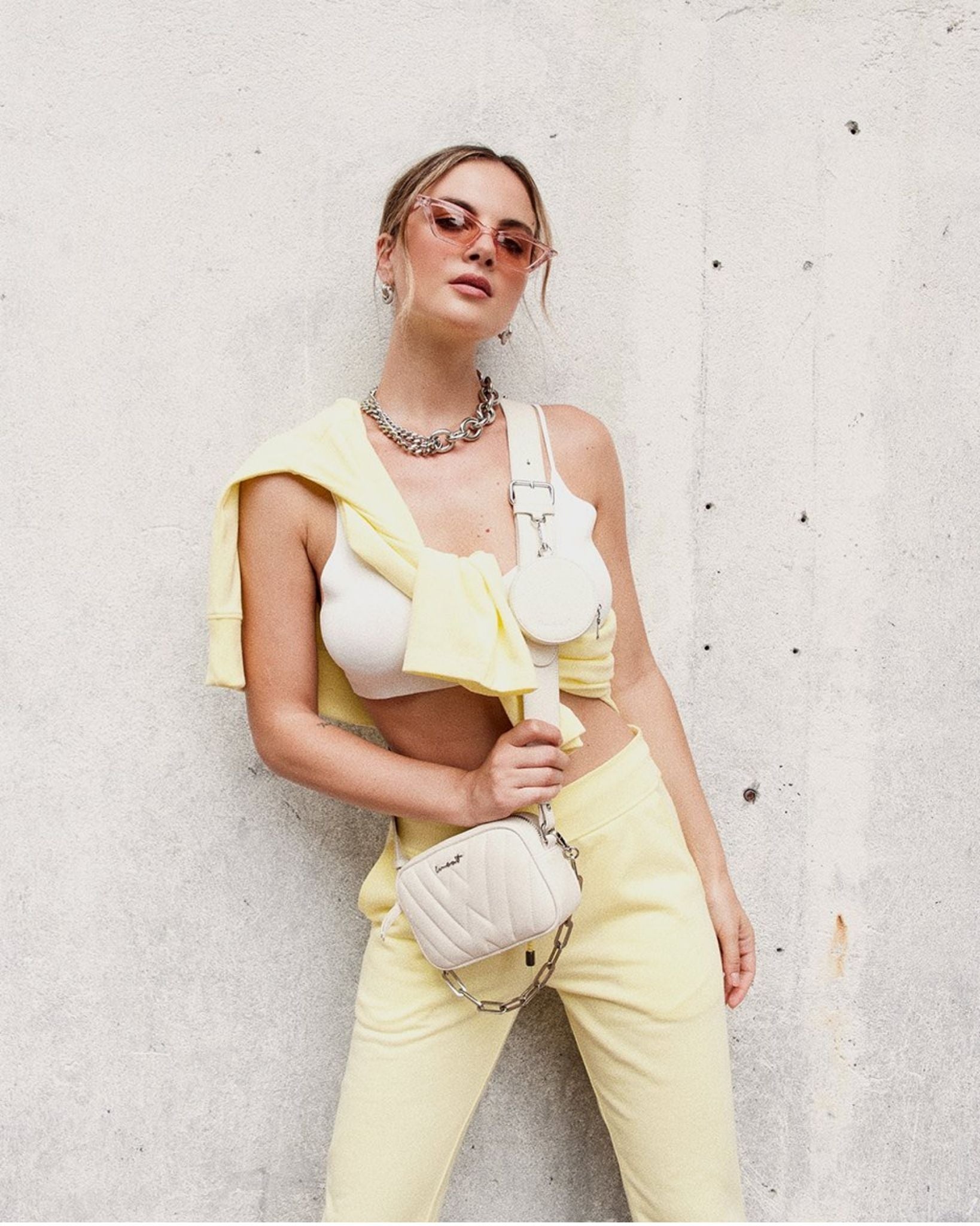 Belt Bag Tofu Silver