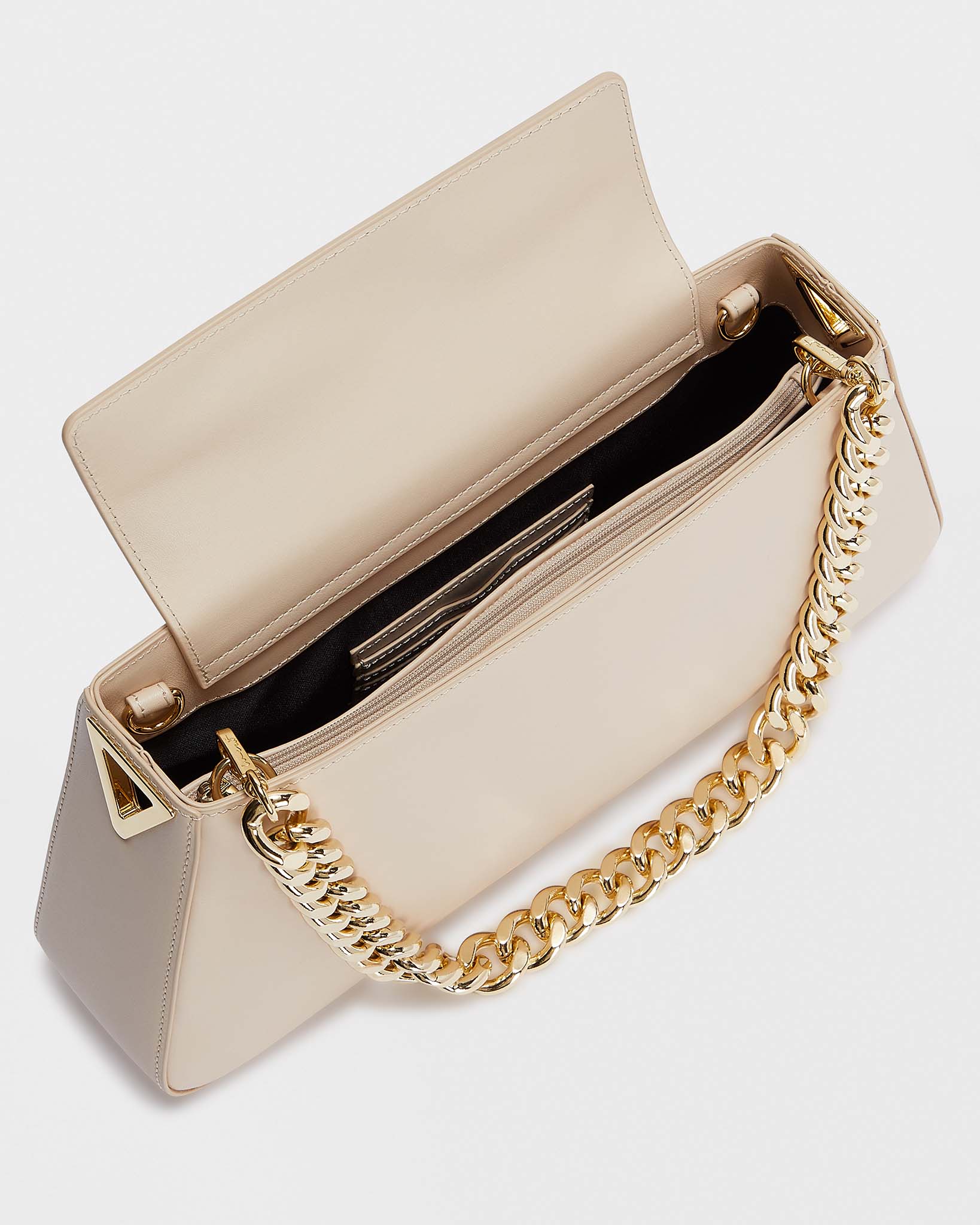 Big Rio Shoulder Bag Nude Gold