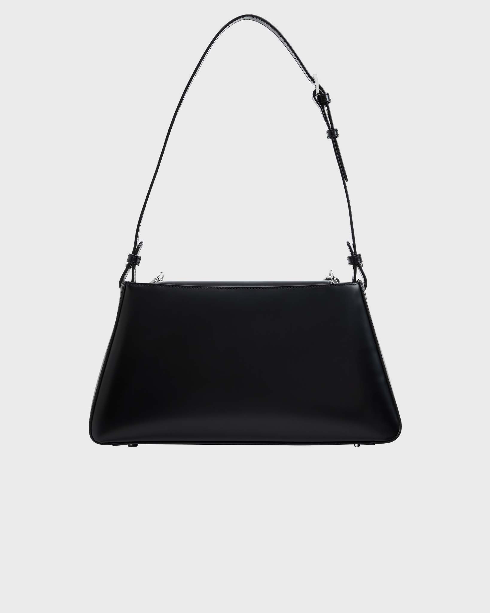 Big Rio Shoulder Bag Black Silver