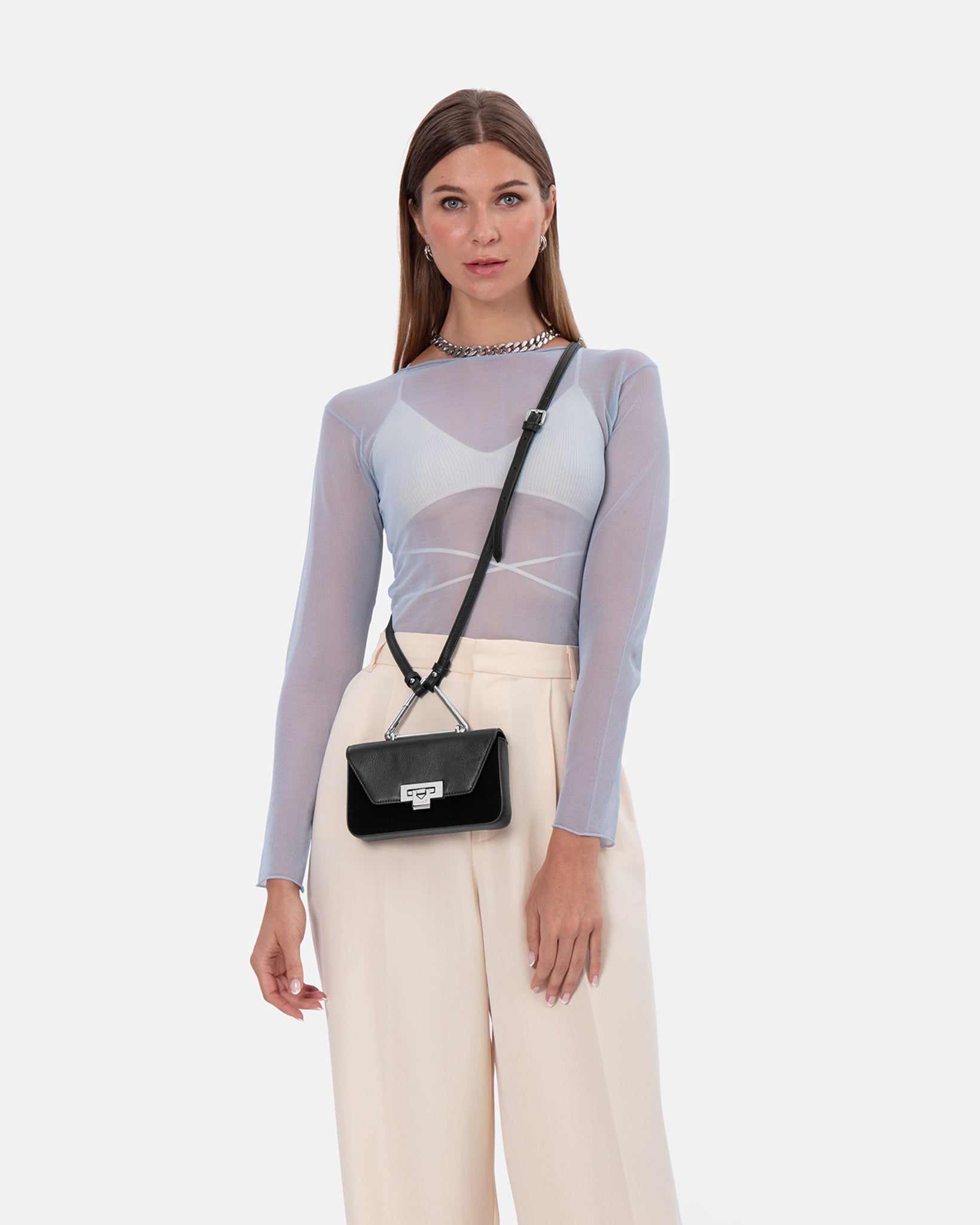 Toast Black Suede Silver