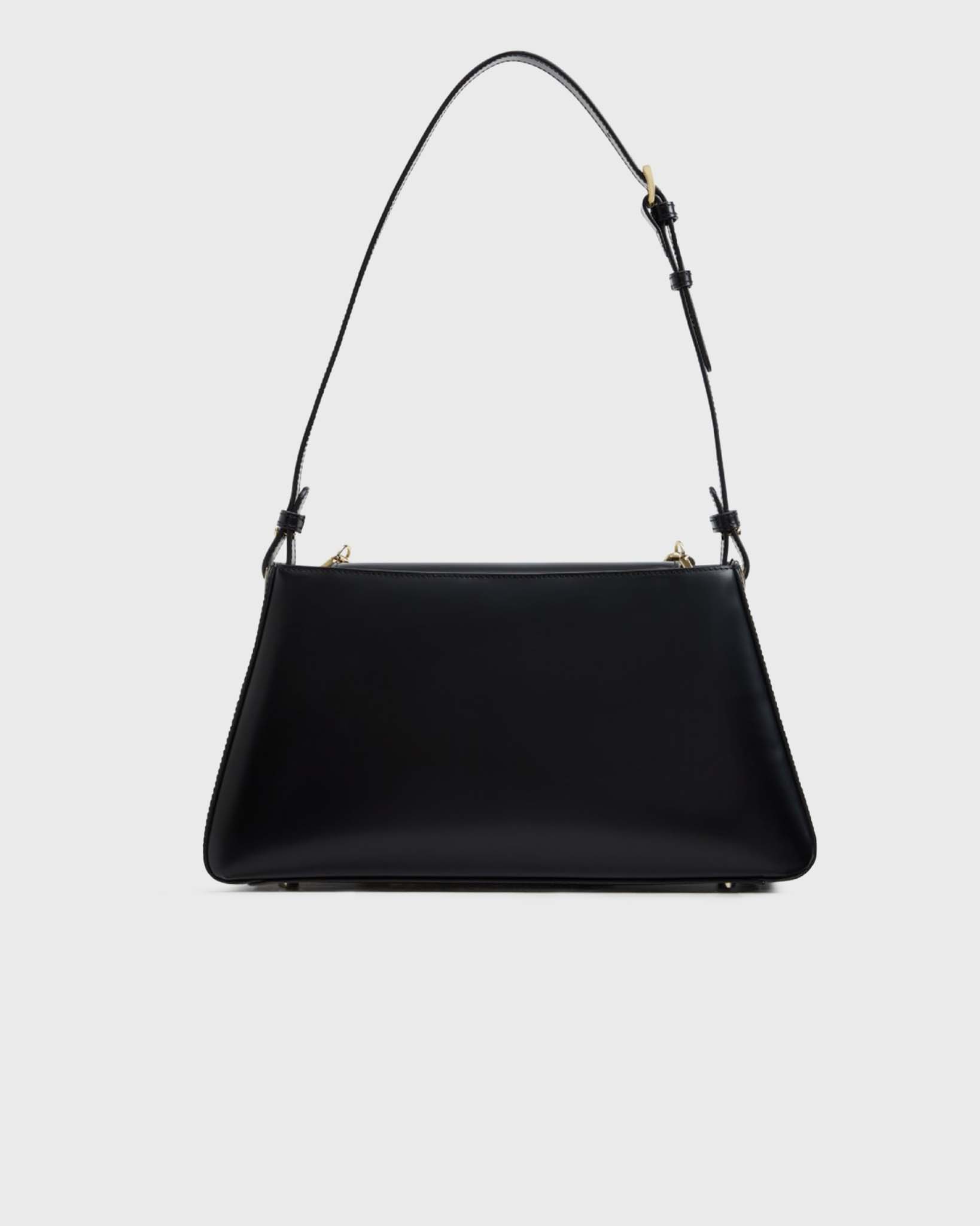 Big Rio Shoulder Bag Black Gold