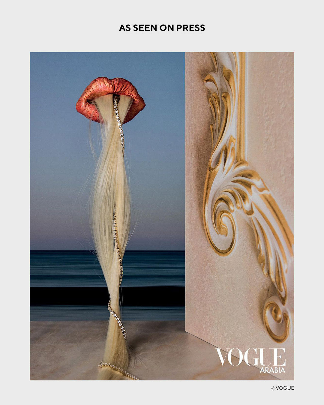 Choker Sparkle On Gold