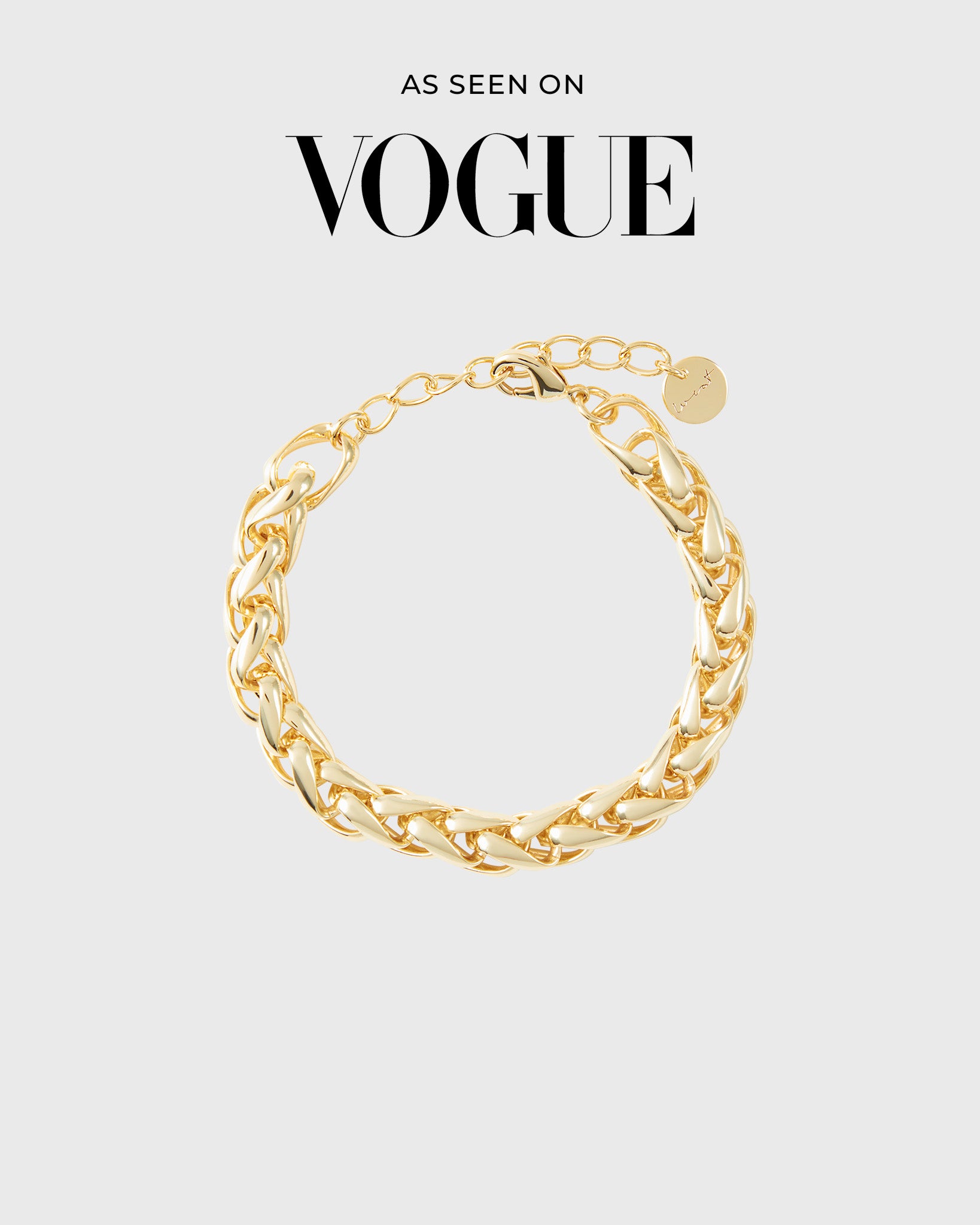 Bracelet Braided Gold