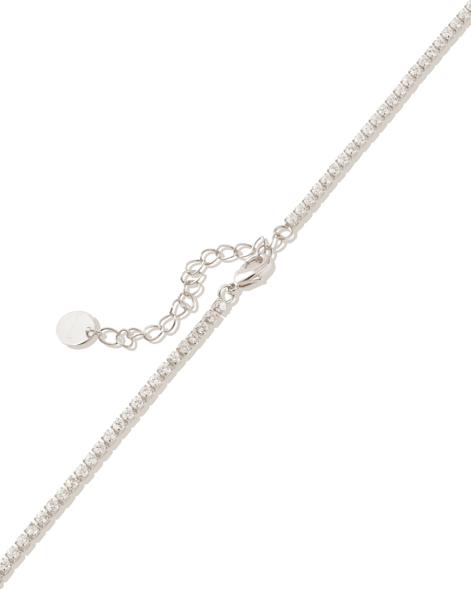 Choker Sparkle On Silver