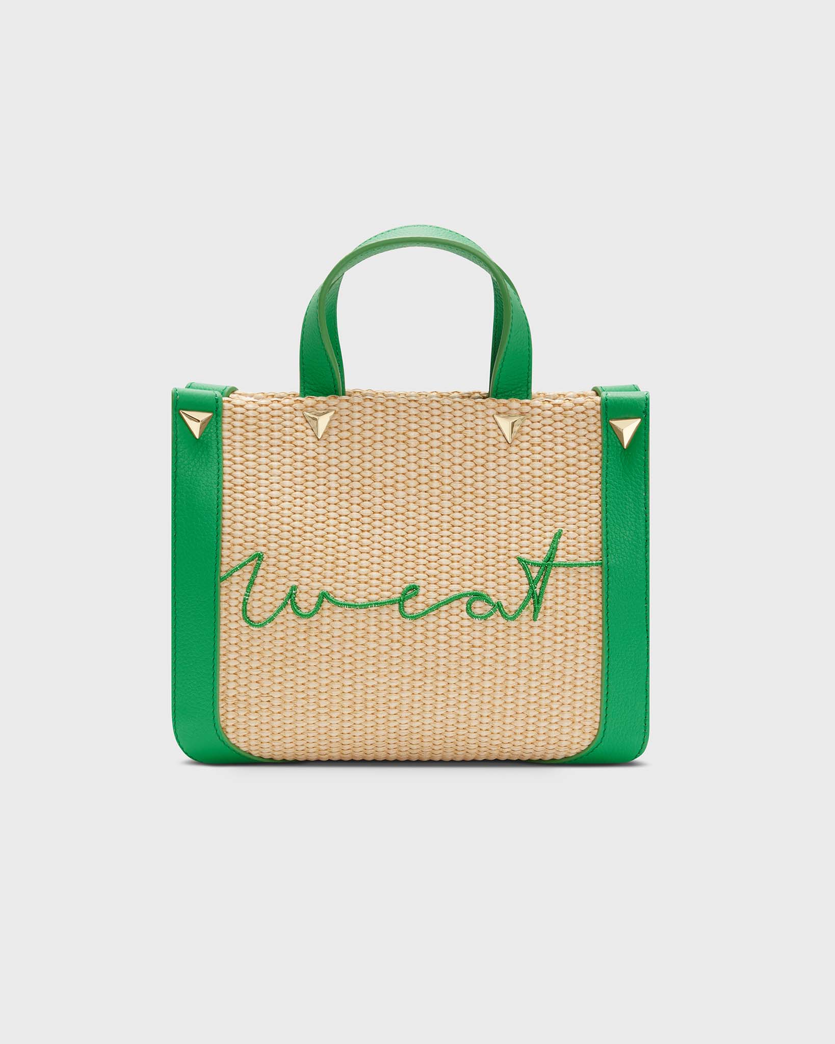 Mini Tote Raffia Avo